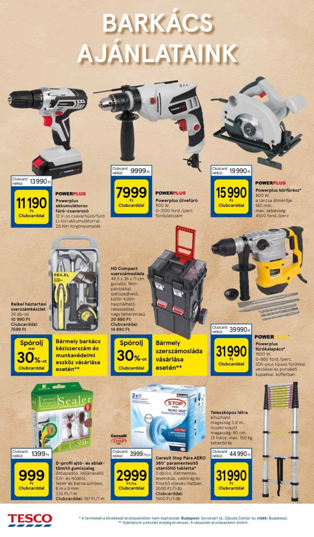 Tesco akciós újság Hipermarket 11.07–11.13 – 36. oldal