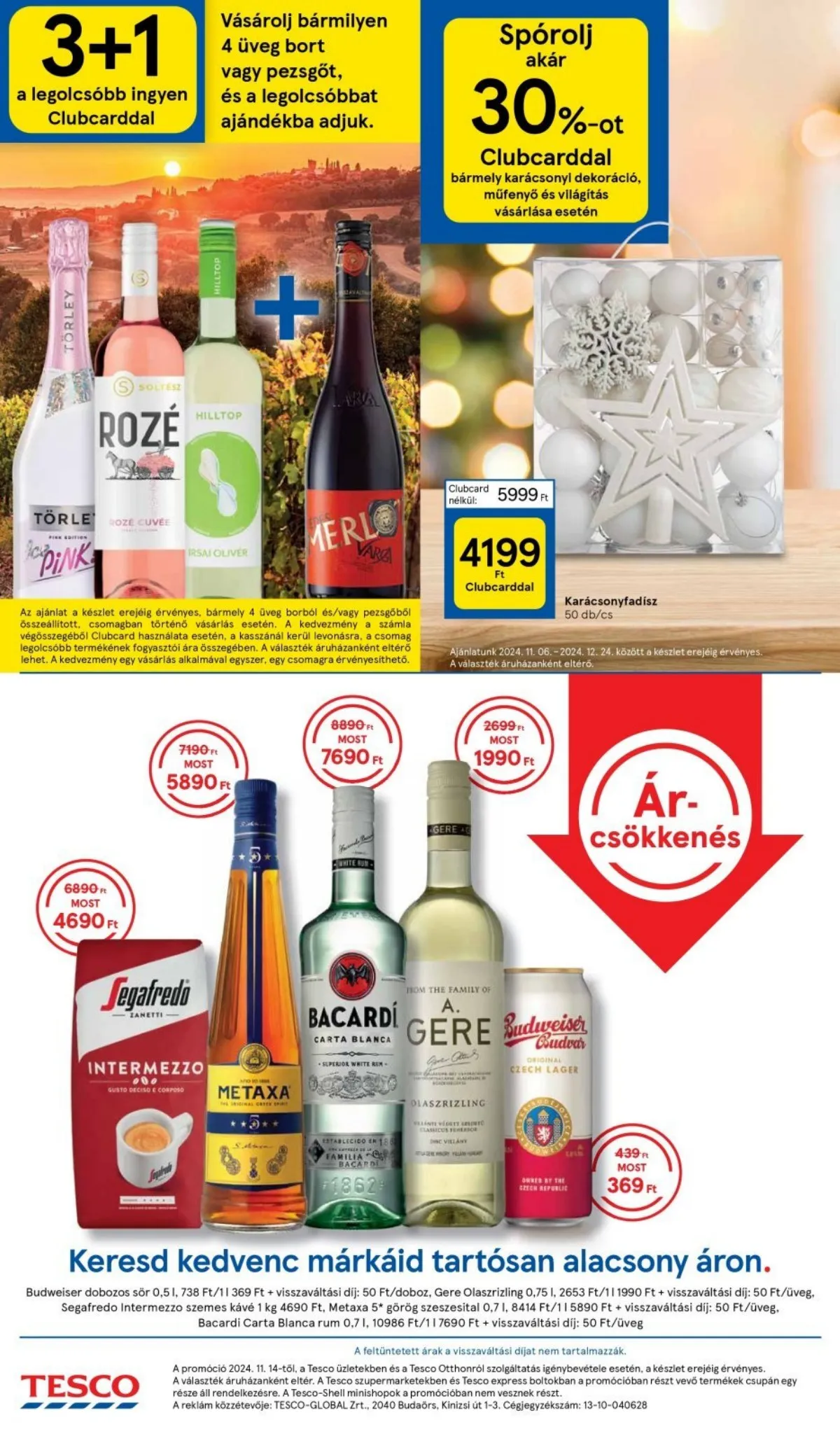 Tesco akciós újság Hipermarket 11.14–11.20 – 16. oldal