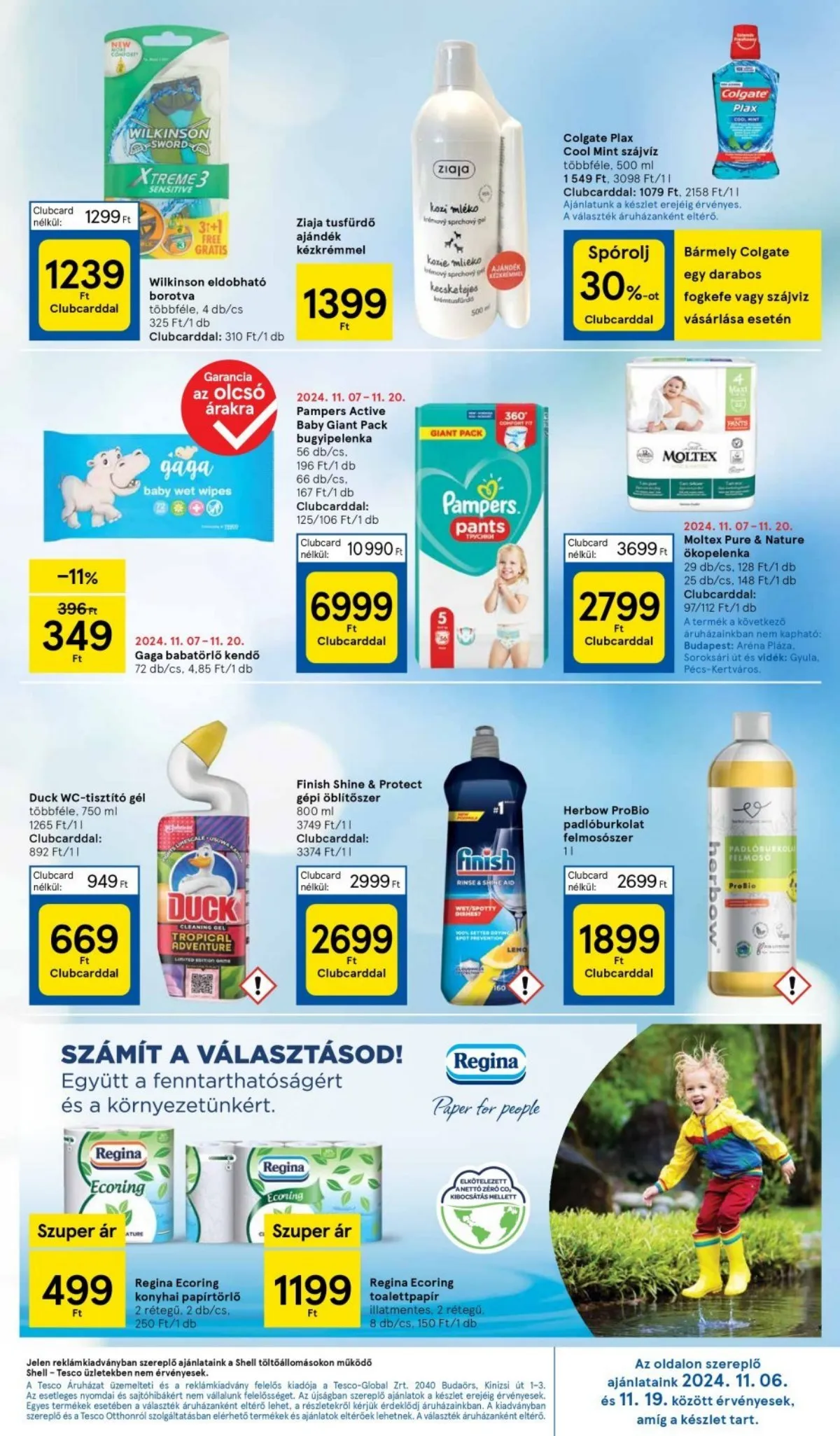 Tesco akciós újság Hipermarket 11.14–11.20 – 31. oldal