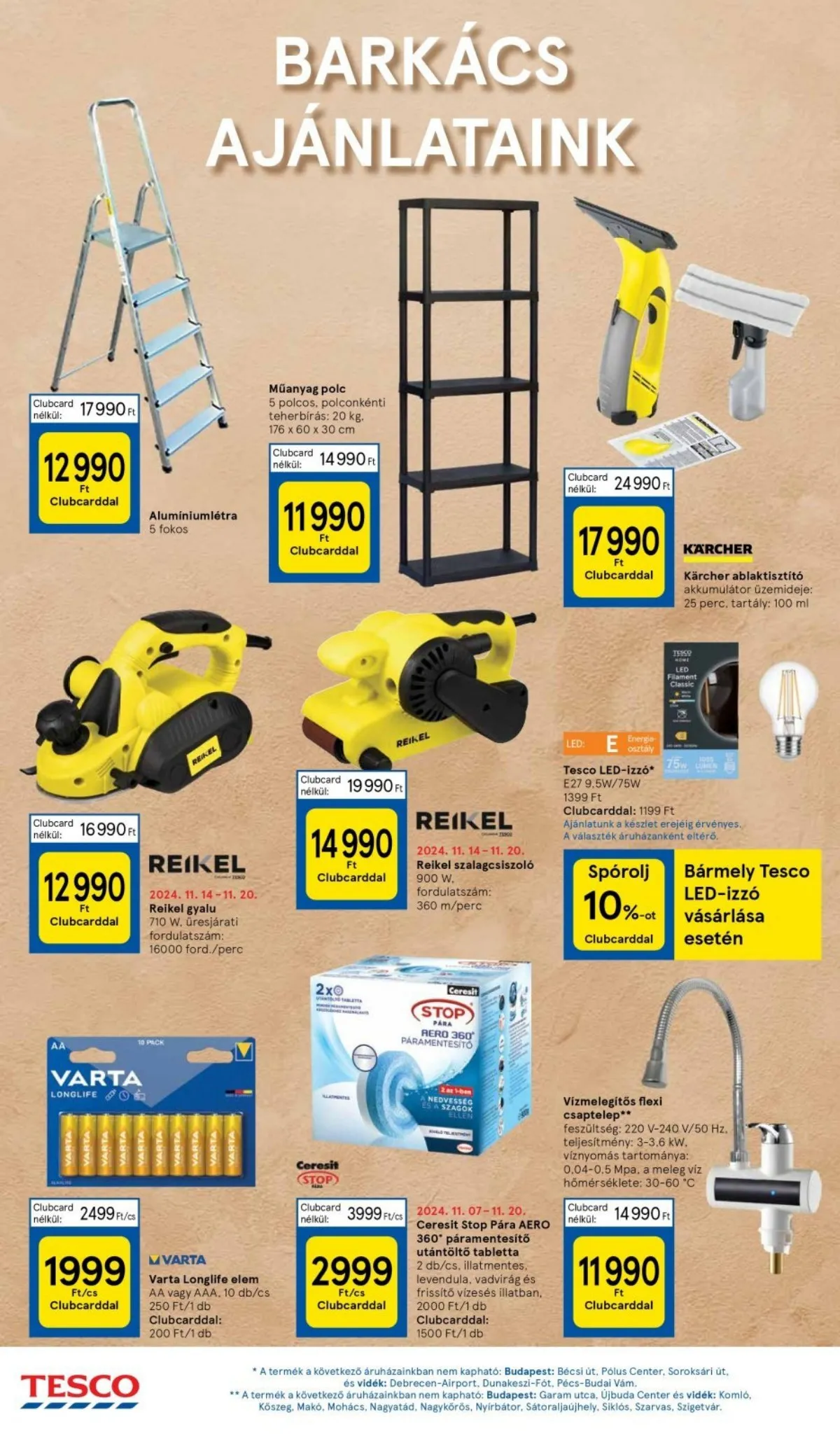 Tesco akciós újság Hipermarket 11.14–11.20 – 36. oldal
