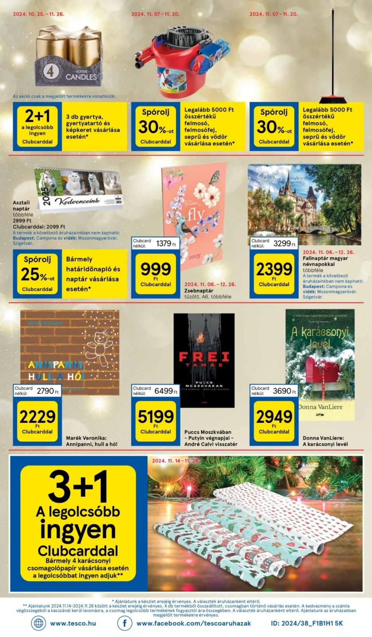 Tesco akciós újság Hipermarket 11.14–11.20 – 38. oldal