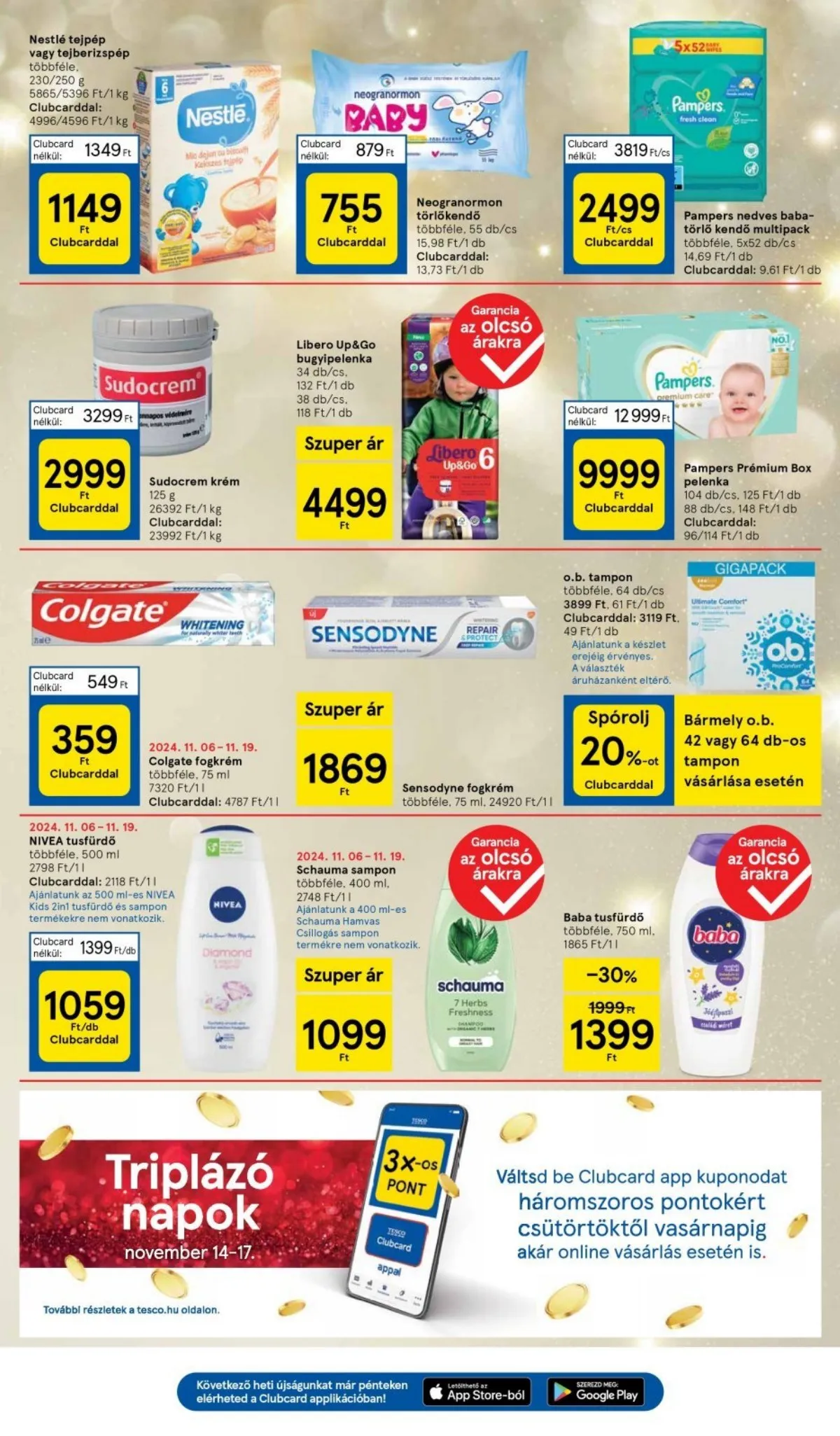 Tesco akciós újság Hipermarket 11.14–11.20 – 7. oldal