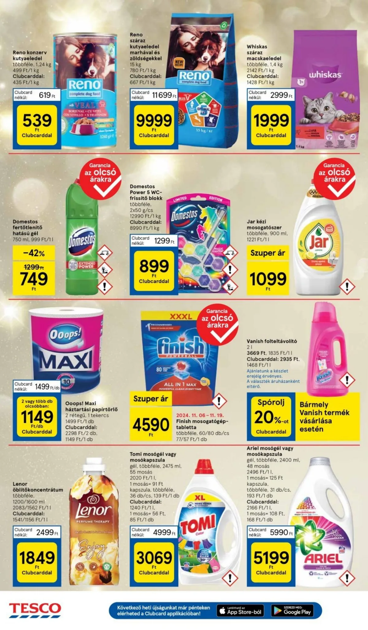 Tesco akciós újság Hipermarket 11.14–11.20 – 8. oldal