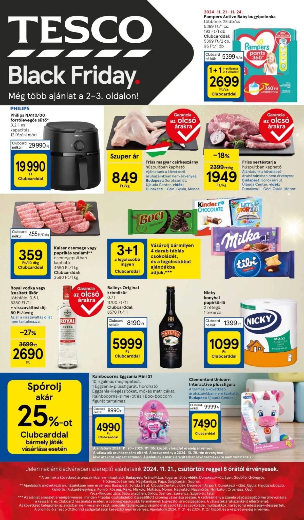 Tesco akciós újság Hipermarket 11.21–11.30
