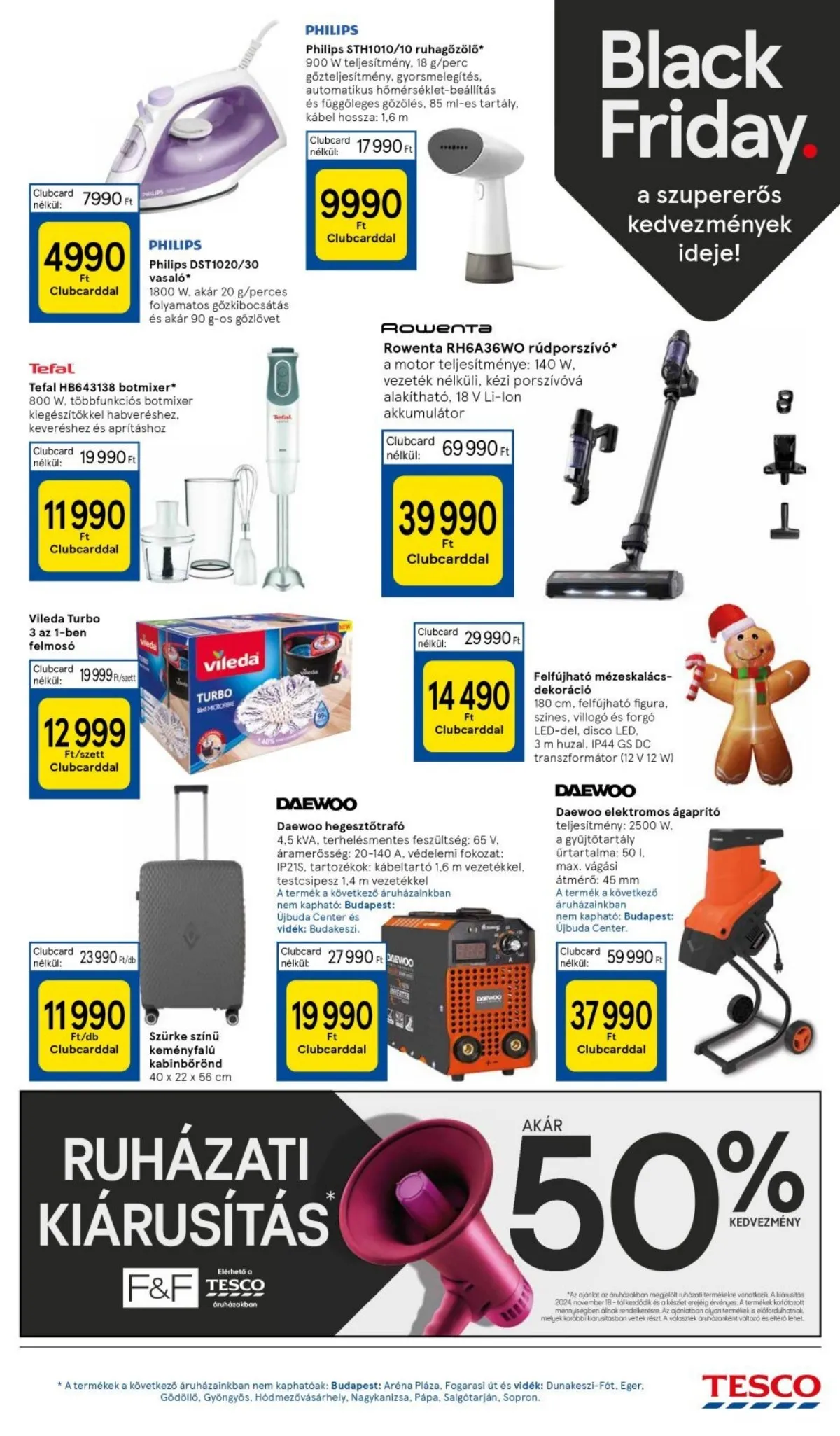 Tesco akciós újság Hipermarket 11.21–11.30 – 3. oldal
