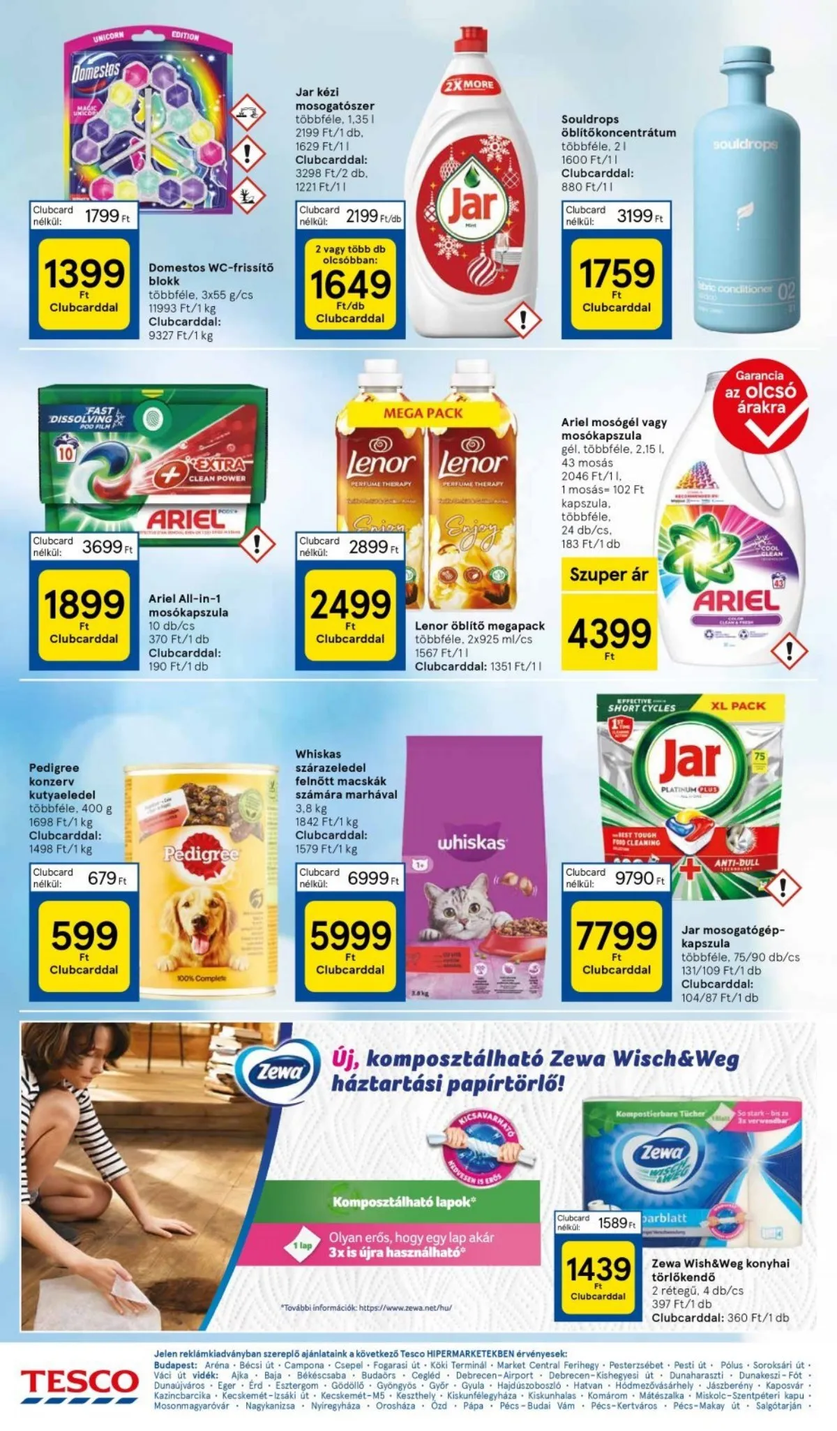 Tesco akciós újság Hipermarket 11.21–11.30 – 32. oldal