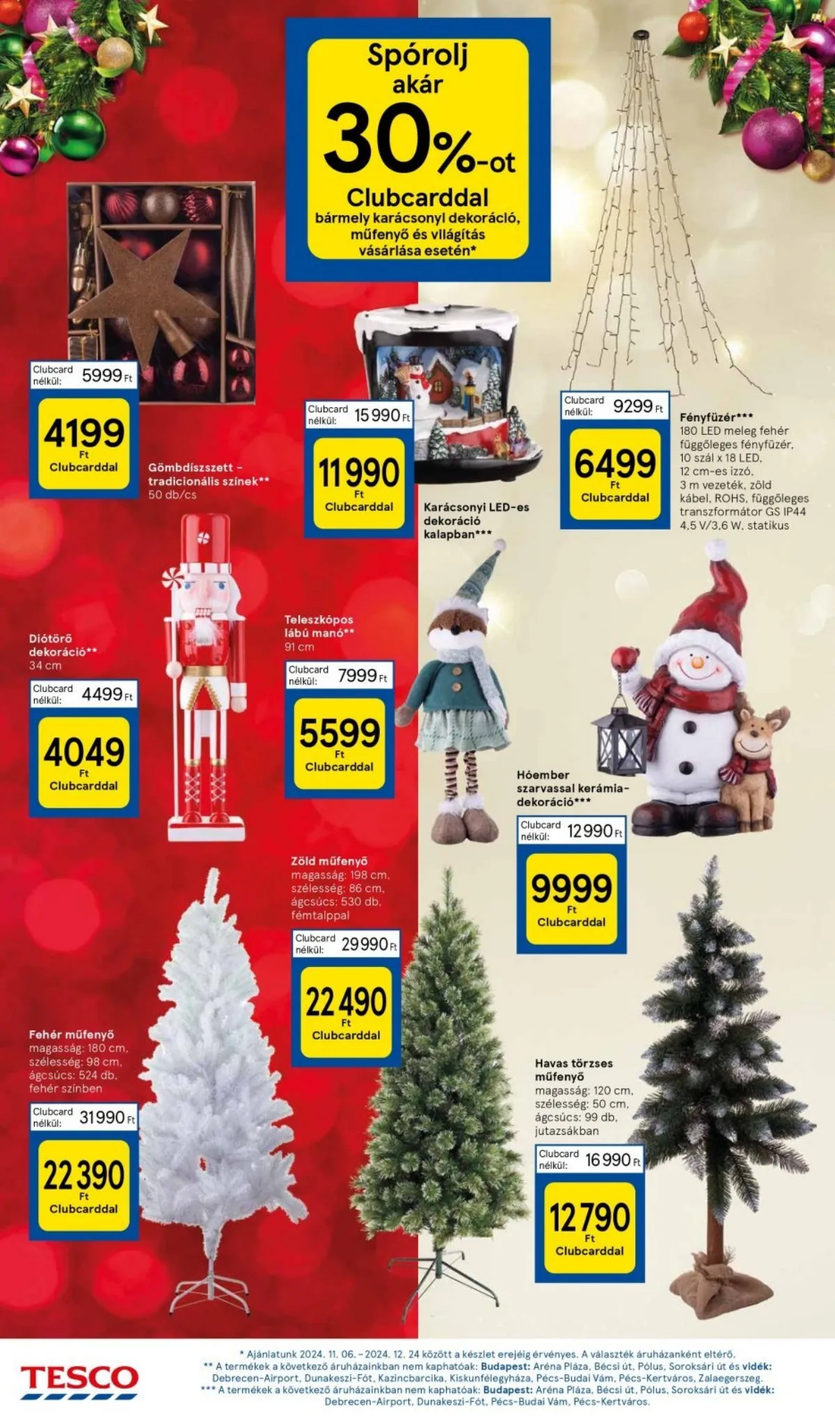 Tesco akciós újság Hipermarket 11.21–11.30 – 34. oldal