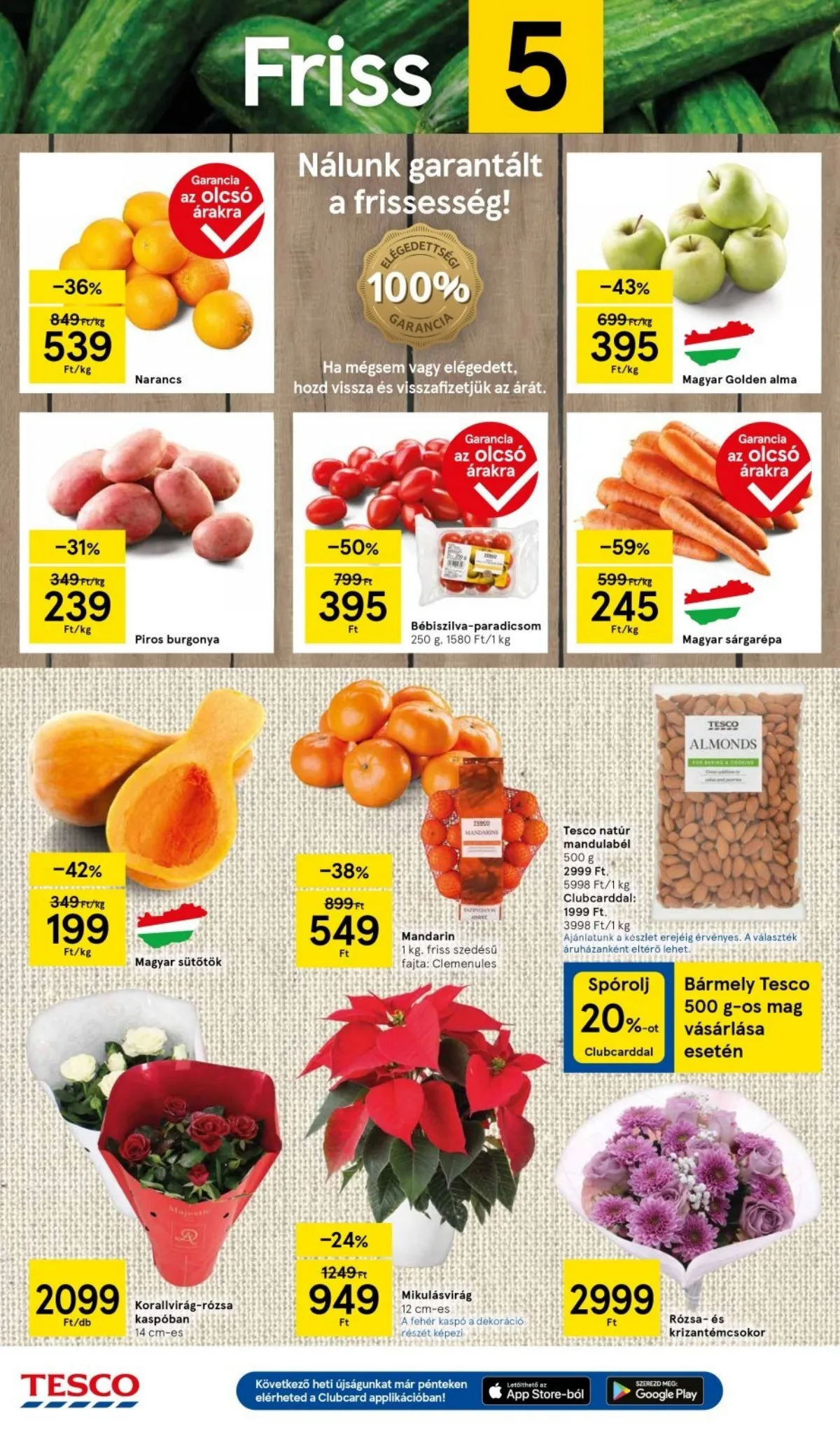 Tesco akciós újság Hipermarket 11.21–11.30 – 4. oldal