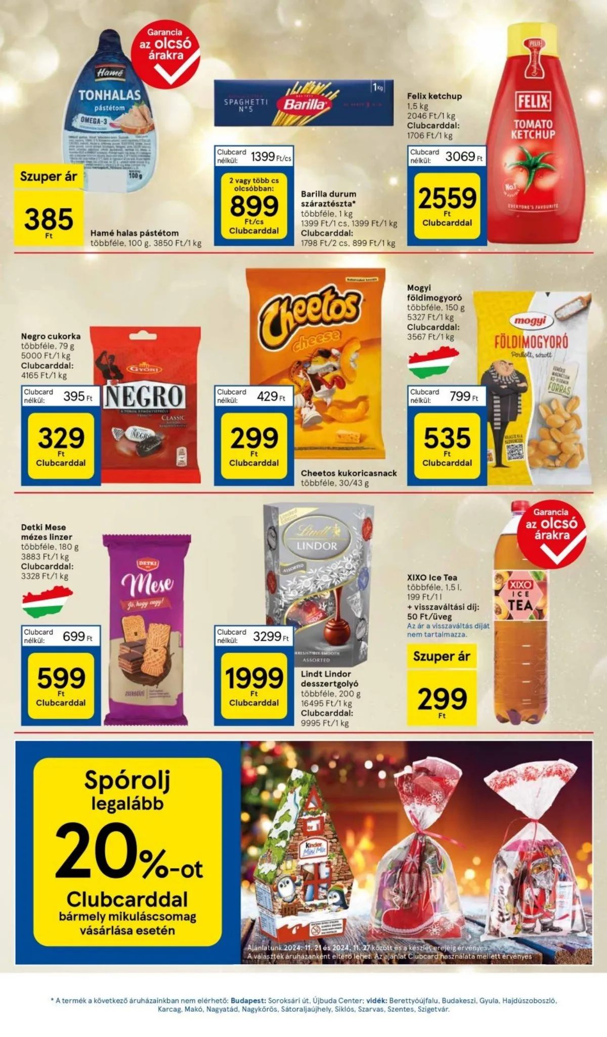 Tesco akciós újság Hipermarket 11.21–11.30 – 7. oldal