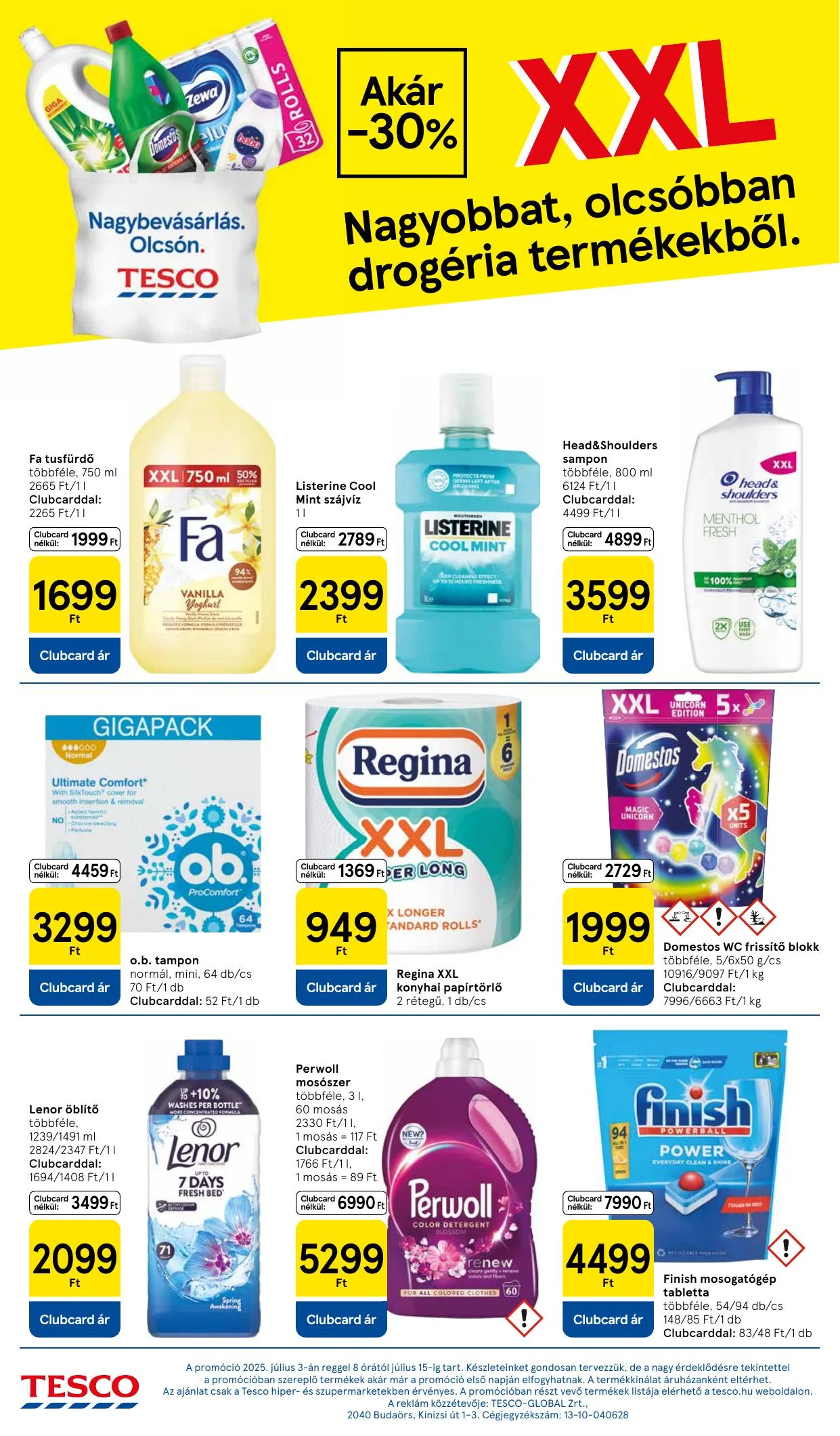 Tesco akciós újság Hipermarket 07.03–07.09 – 12. oldal