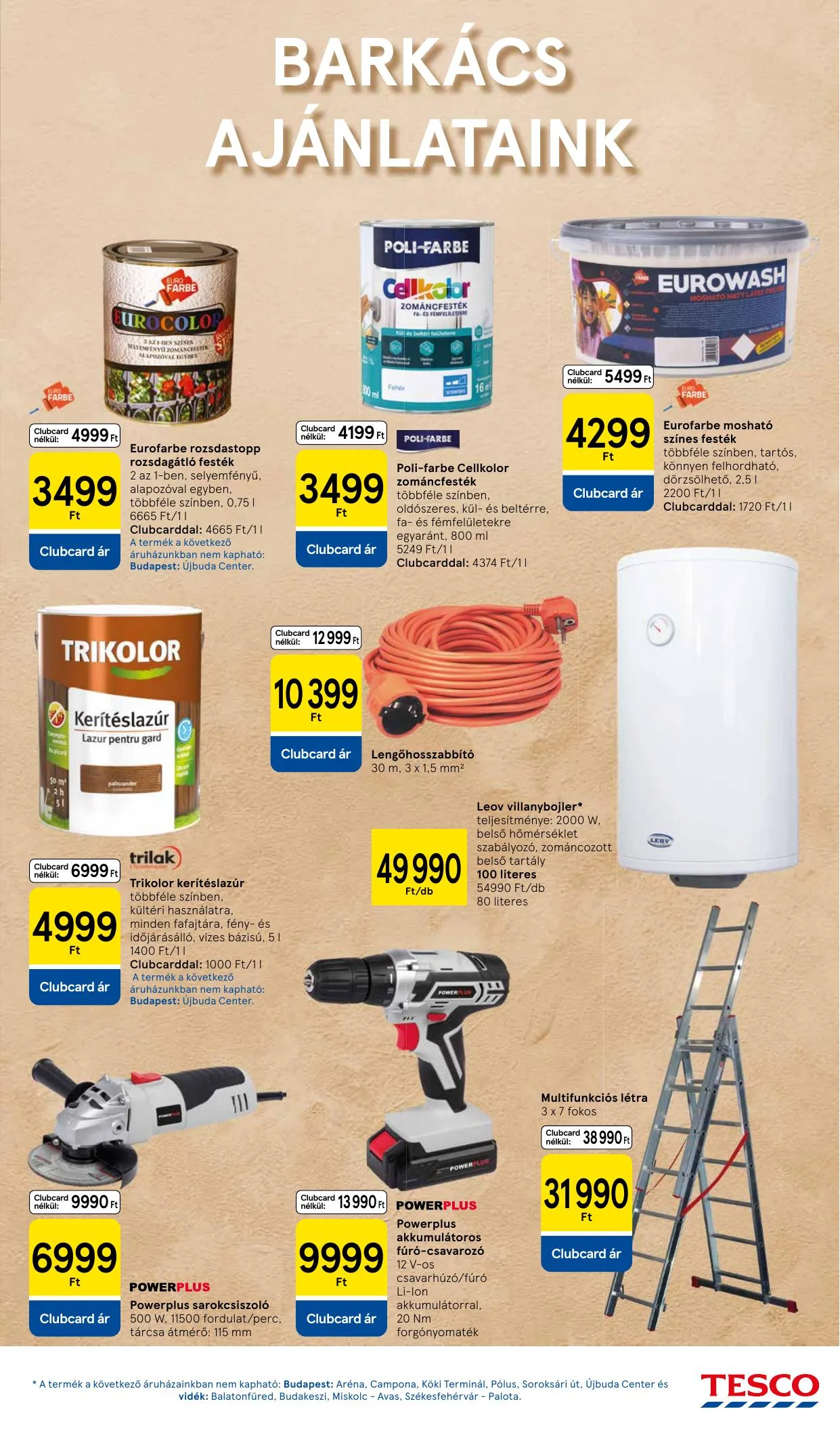 Tesco akciós újság Hipermarket 07.03–07.09 – 15. oldal