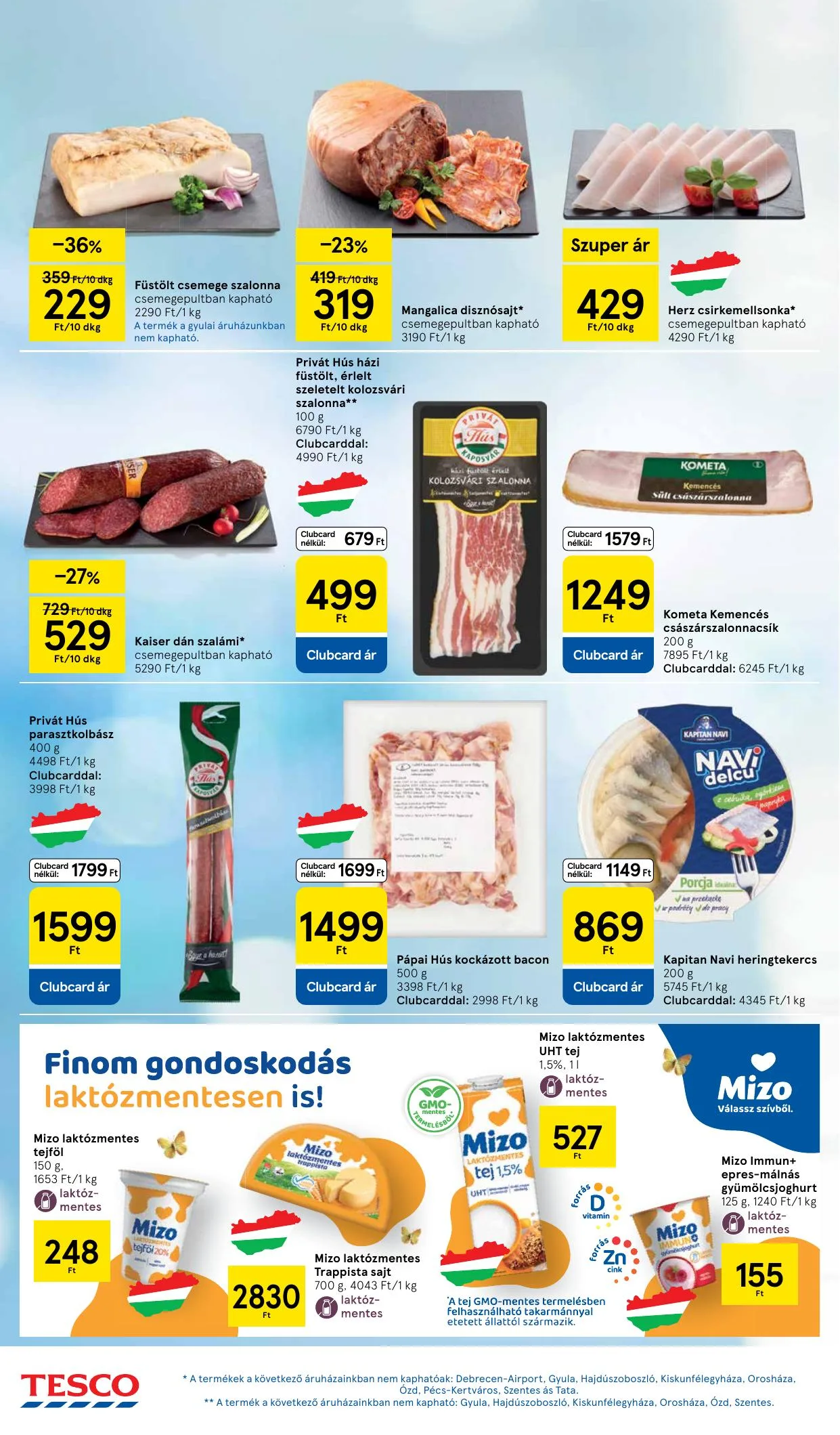 Tesco akciós újság Hipermarket 07.10–07.16 – 18. oldal
