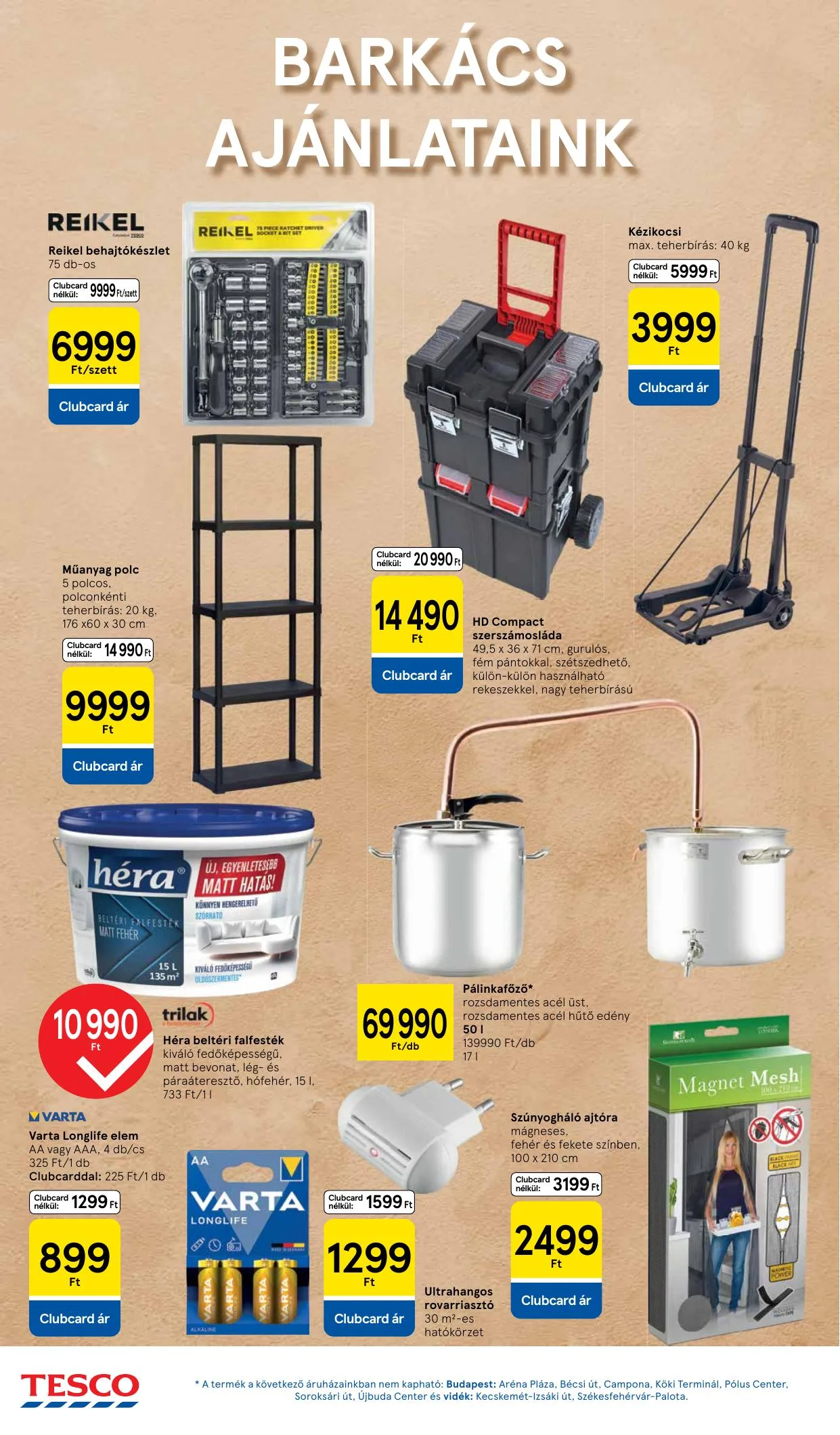 Tesco akciós újság Hipermarket 07.10–07.16 – 30. oldal