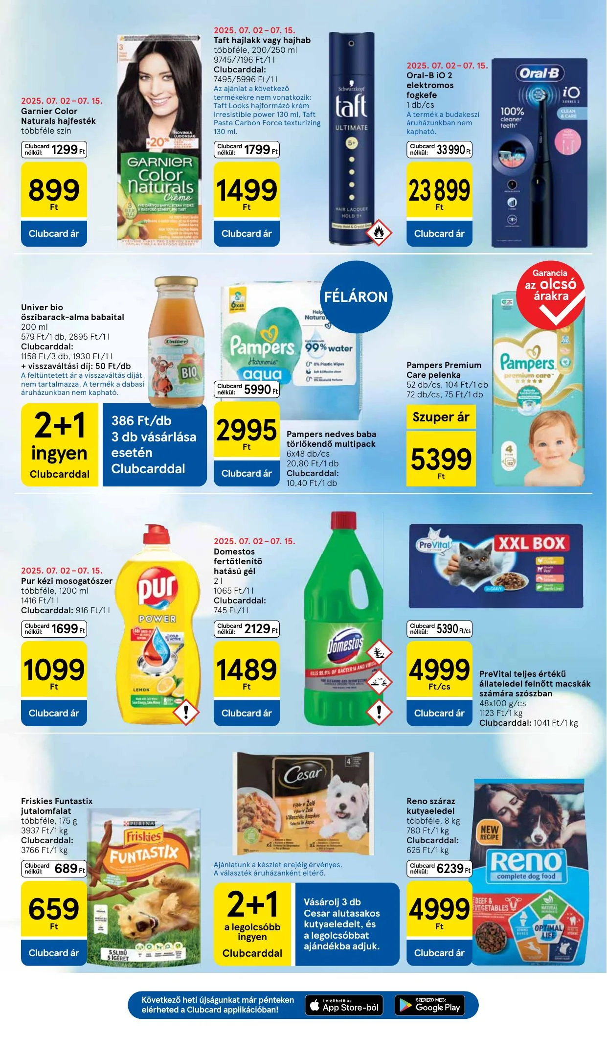 Tesco akciós újság Hipermarket 07.10–07.16 – 7. oldal