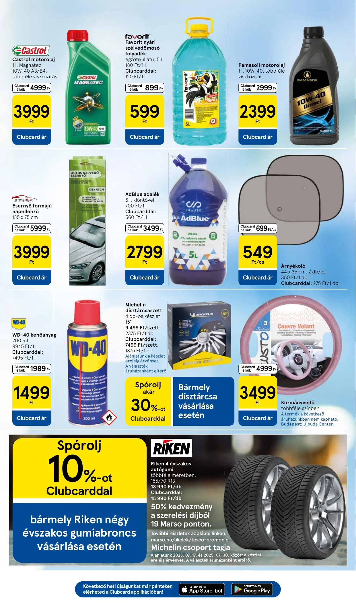 Tesco akciós újság Hipermarket 07.17–07.23 – 15. oldal