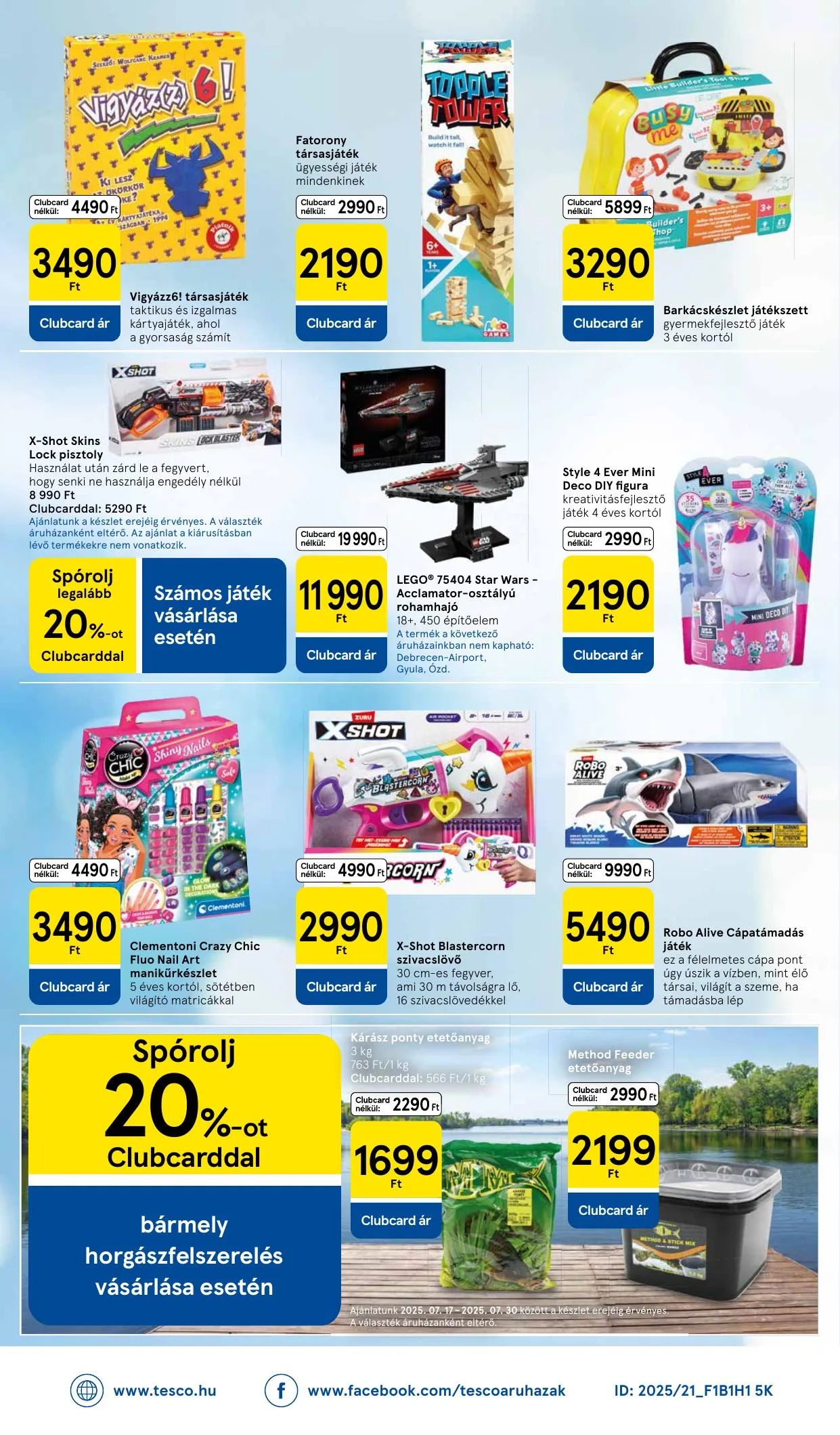 Tesco akciós újság Hipermarket 07.17–07.23 – 32. oldal