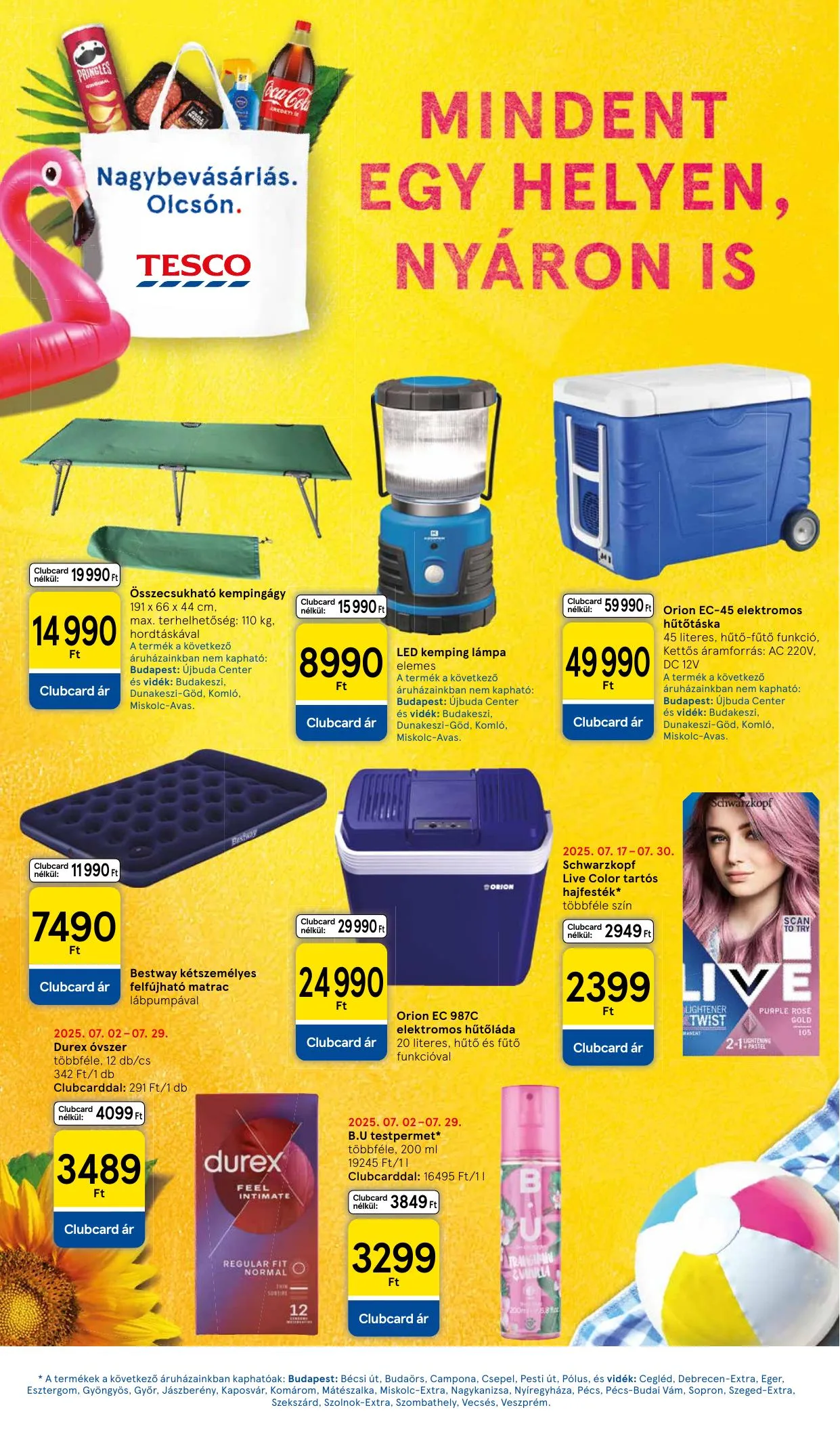 Tesco akciós újság Hipermarket 07.17–07.23 – 9. oldal