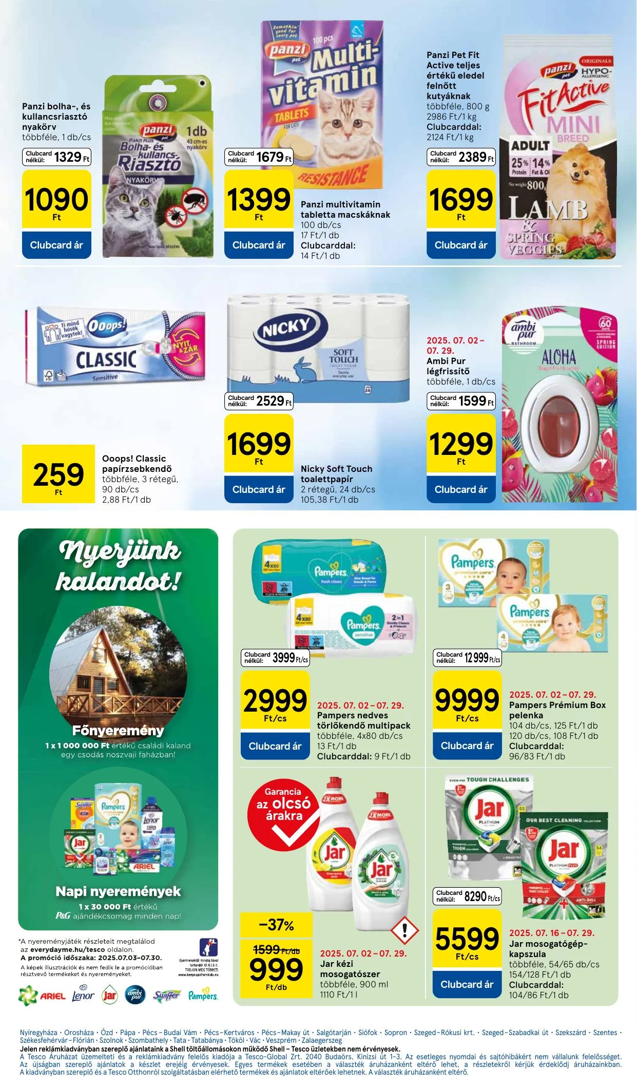 Tesco akciós újság Hipermarket 07.24–07.30 – 29. oldal