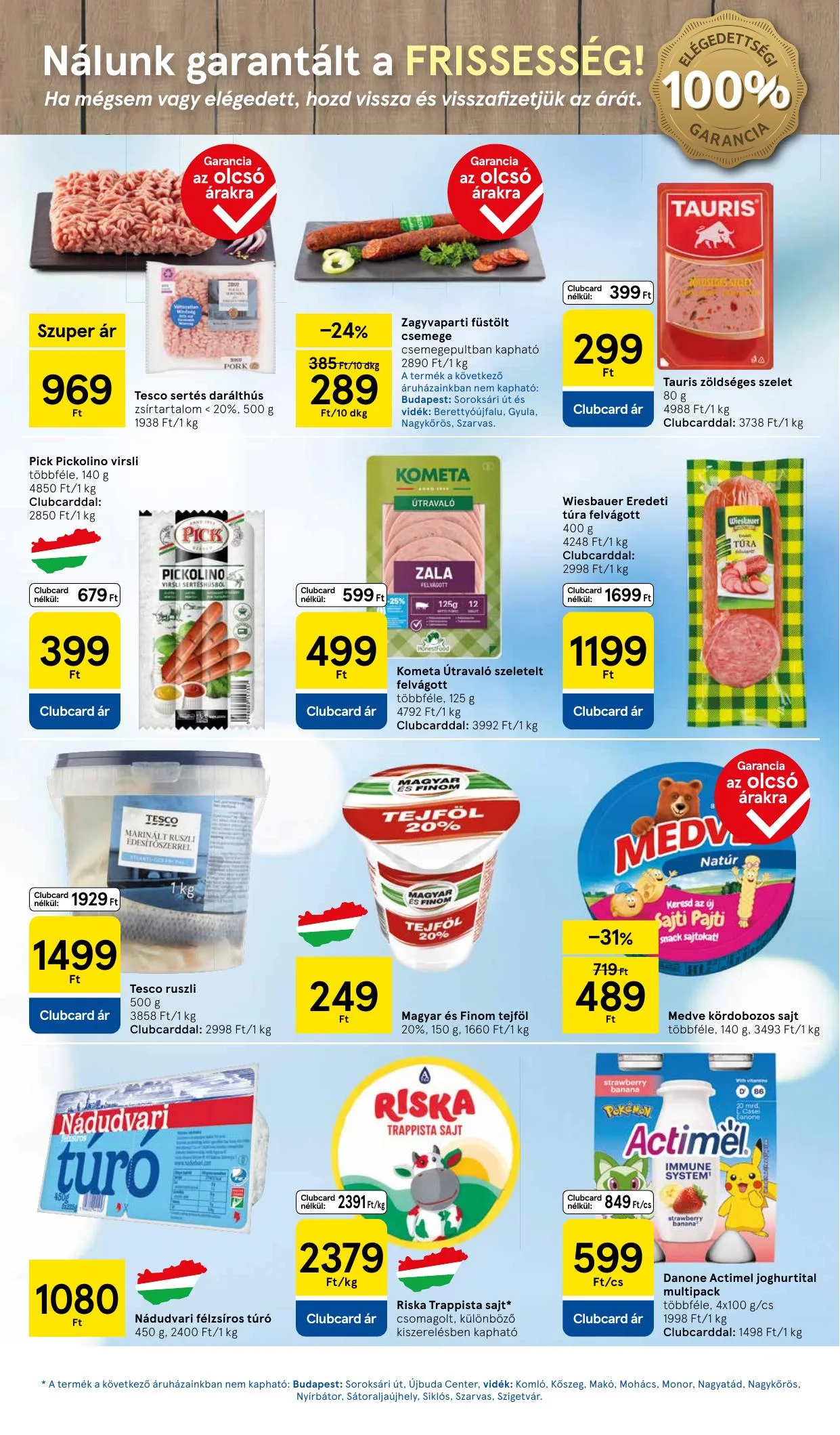 Tesco akciós újság Hipermarket 07.24–07.30 – 3. oldal