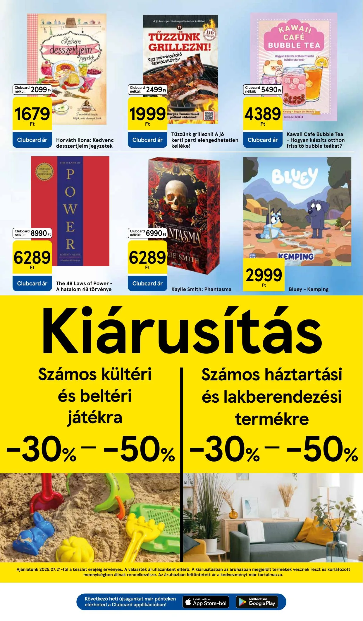 Tesco akciós újság Hipermarket 07.24–07.30 – 31. oldal