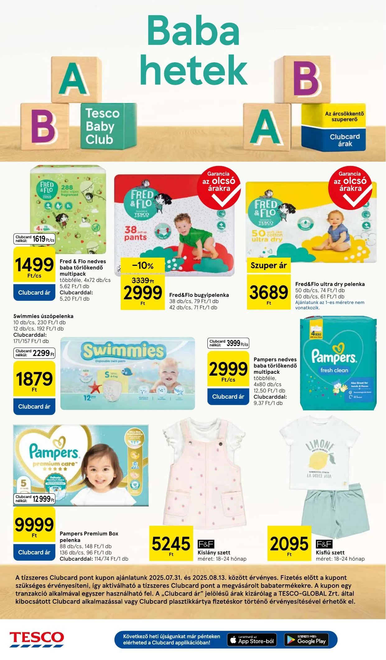 Tesco akciós újság Hipermarket 07.31–08.06 – 12. oldal