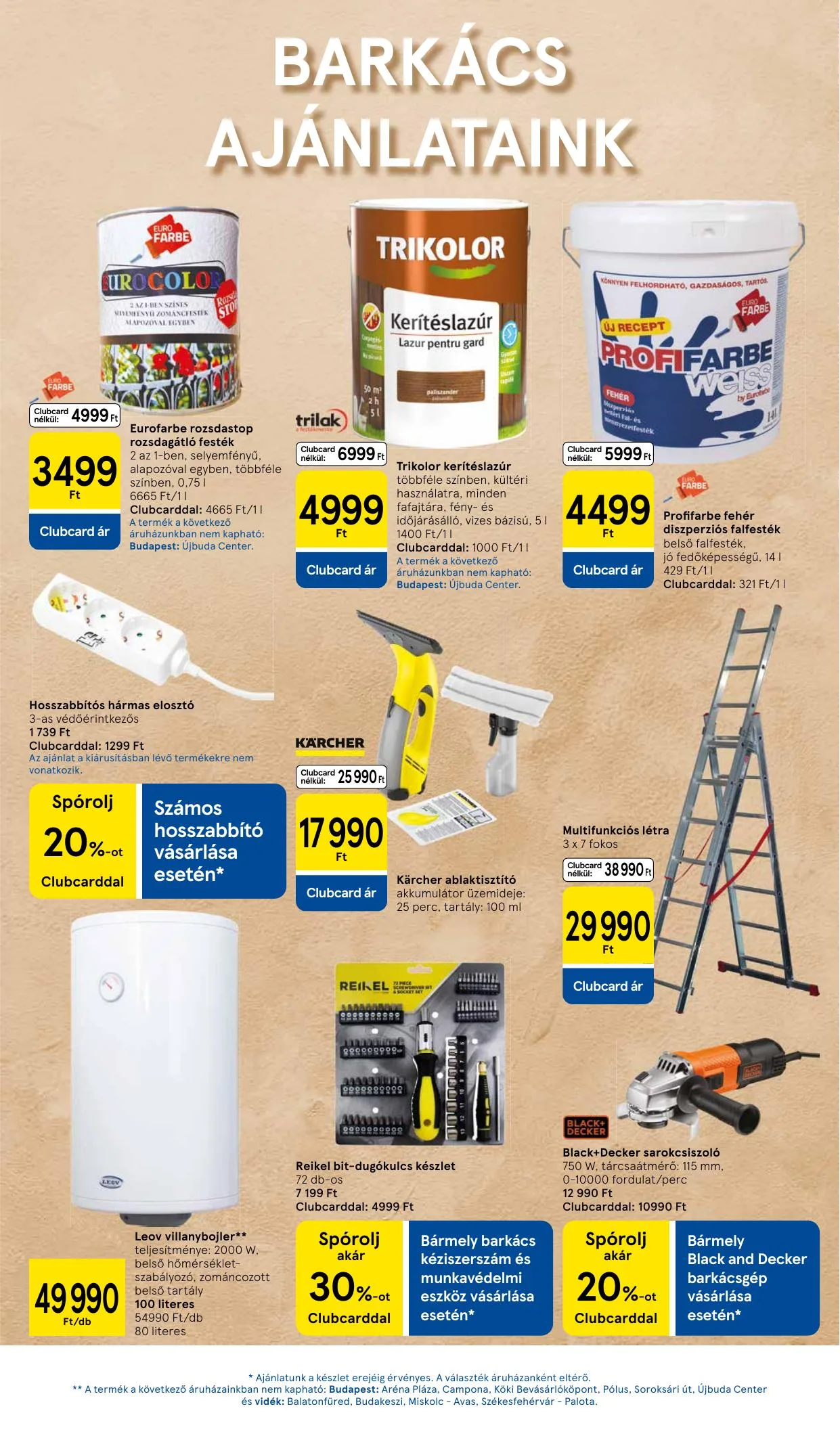 Tesco akciós újság Hipermarket 07.31–08.06 – 15. oldal