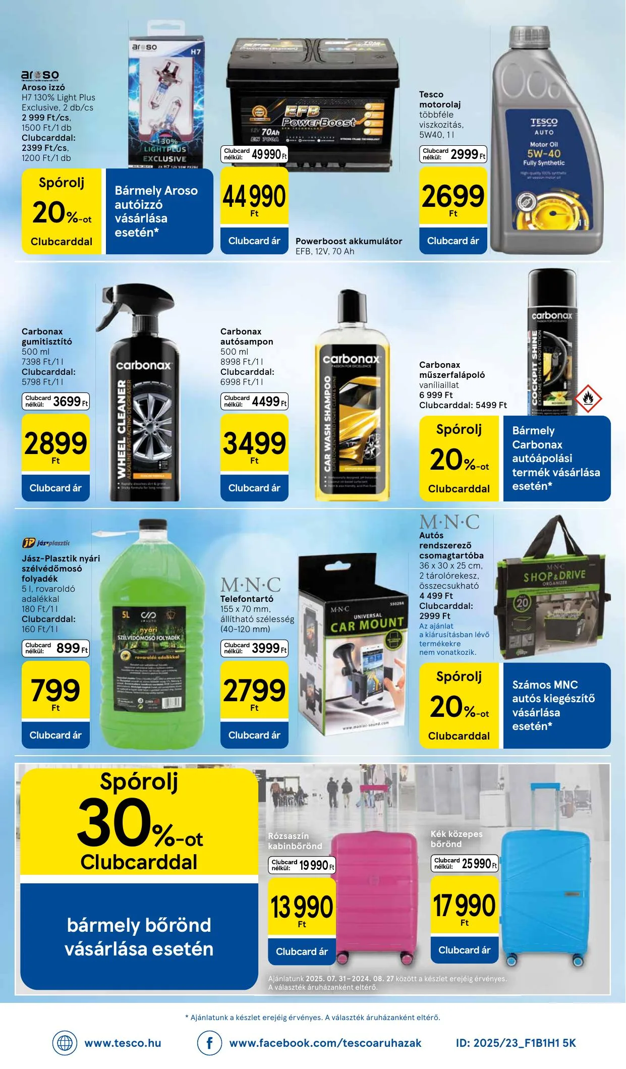 Tesco akciós újság Hipermarket 07.31–08.06 – 32. oldal