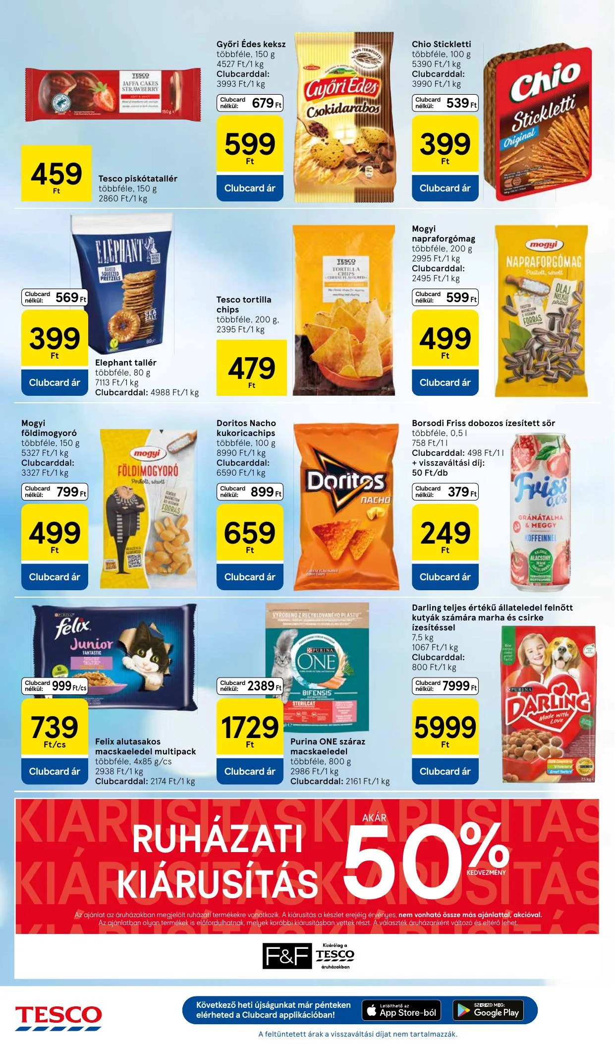 Tesco akciós újság Hipermarket 07.31–08.06 – 6. oldal