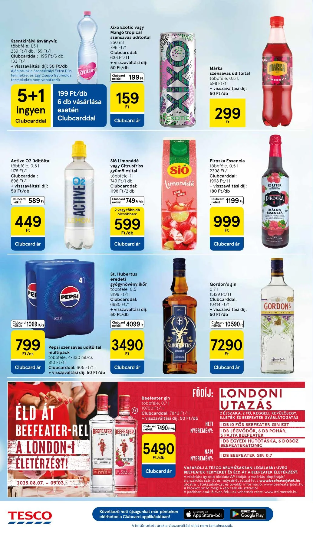 Tesco akciós újság Hipermarket 08.07–08.13 – 15. oldal