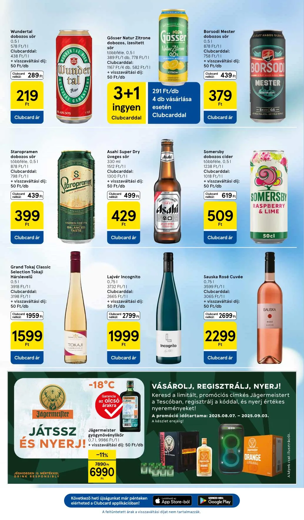 Tesco akciós újság Hipermarket 08.07–08.13 – 16. oldal