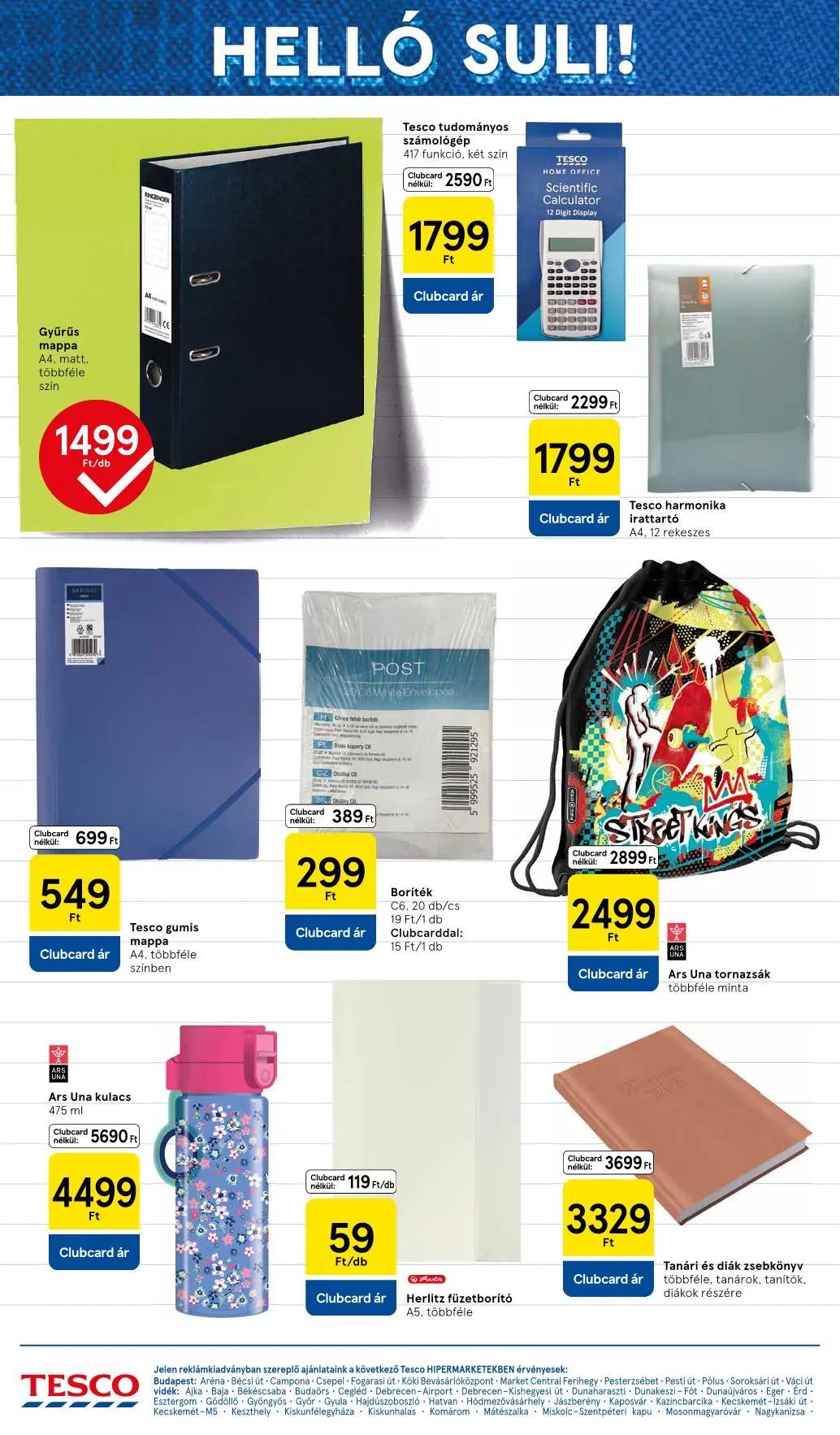 Tesco akciós újság Hipermarket 08.07–08.13 – 19. oldal