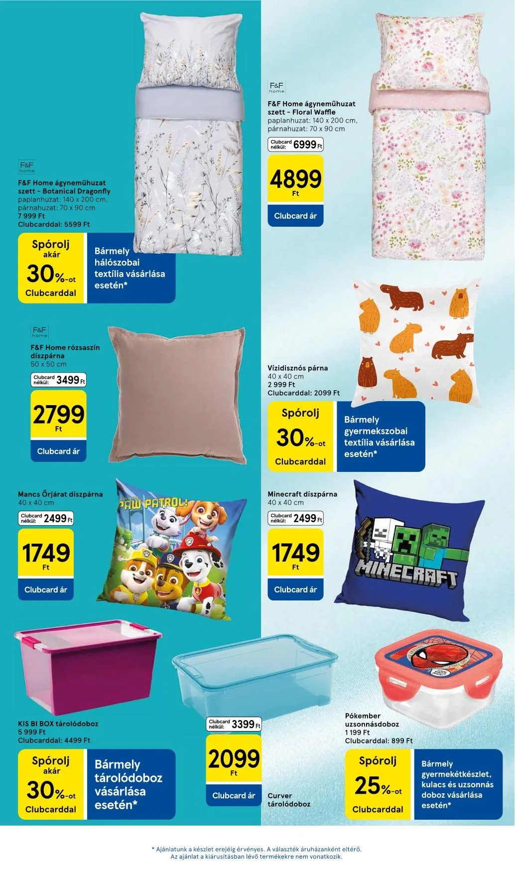 Tesco akciós újság Hipermarket 08.07–08.13 – 25. oldal
