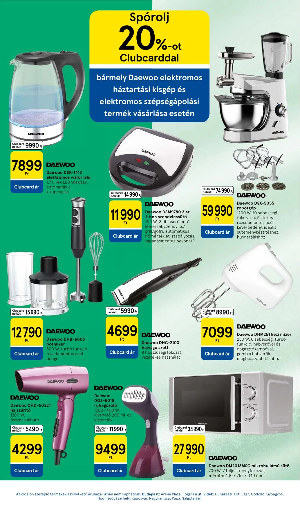 Tesco akciós újság Hipermarket 08.07–08.13 – 3. oldal