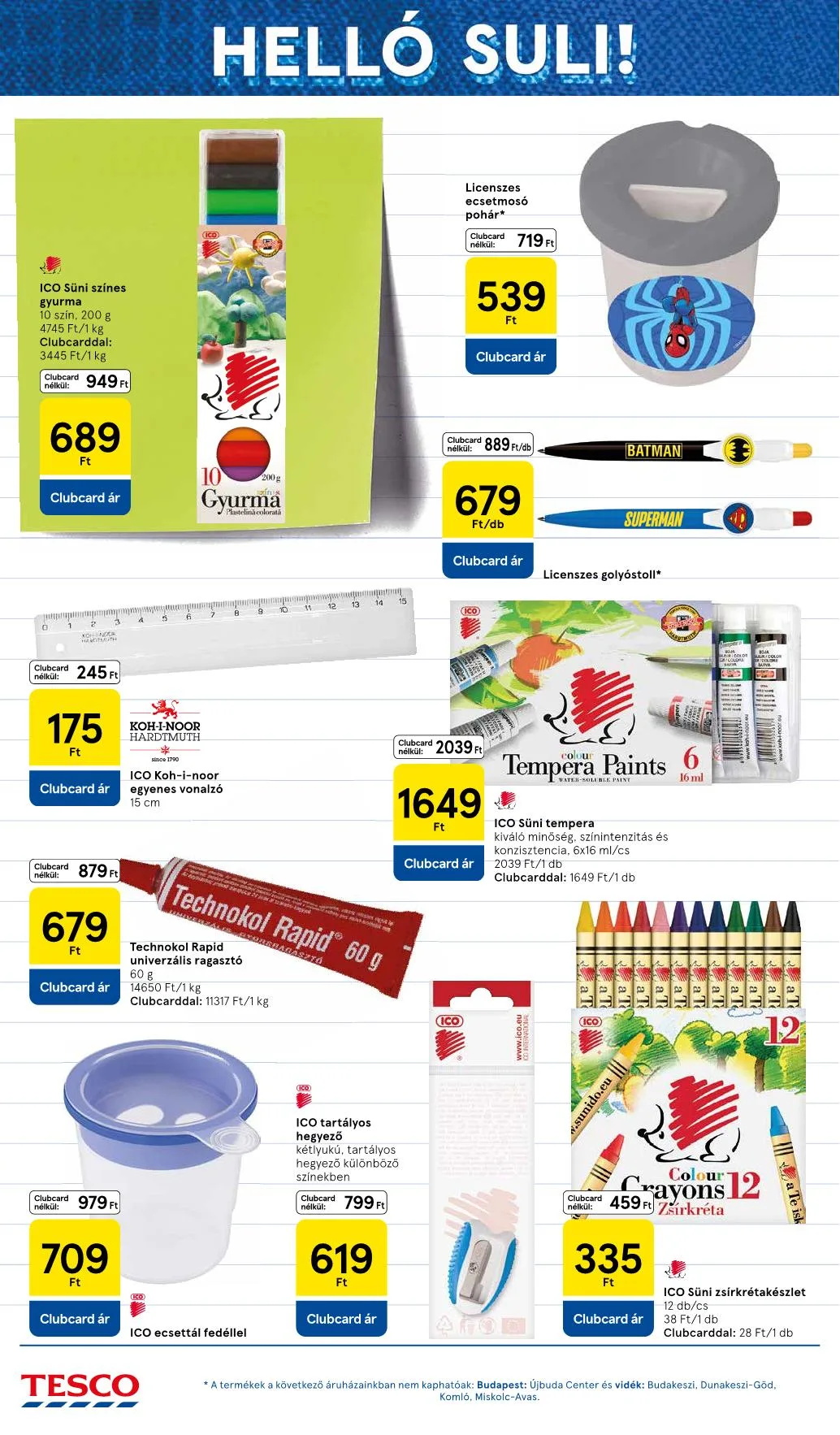 Tesco akciós újság Hipermarket 08.07–08.13 – 6. oldal