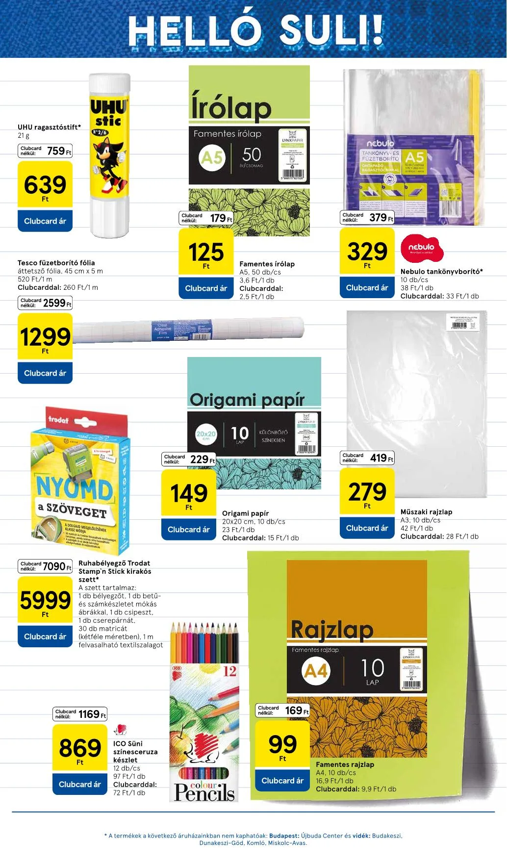 Tesco akciós újság Hipermarket 08.07–08.13 – 7. oldal