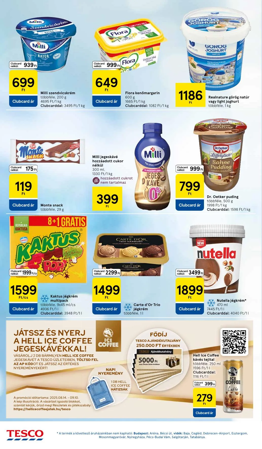 Tesco akciós újság Hipermarket 08.14–08.19 – 10. oldal