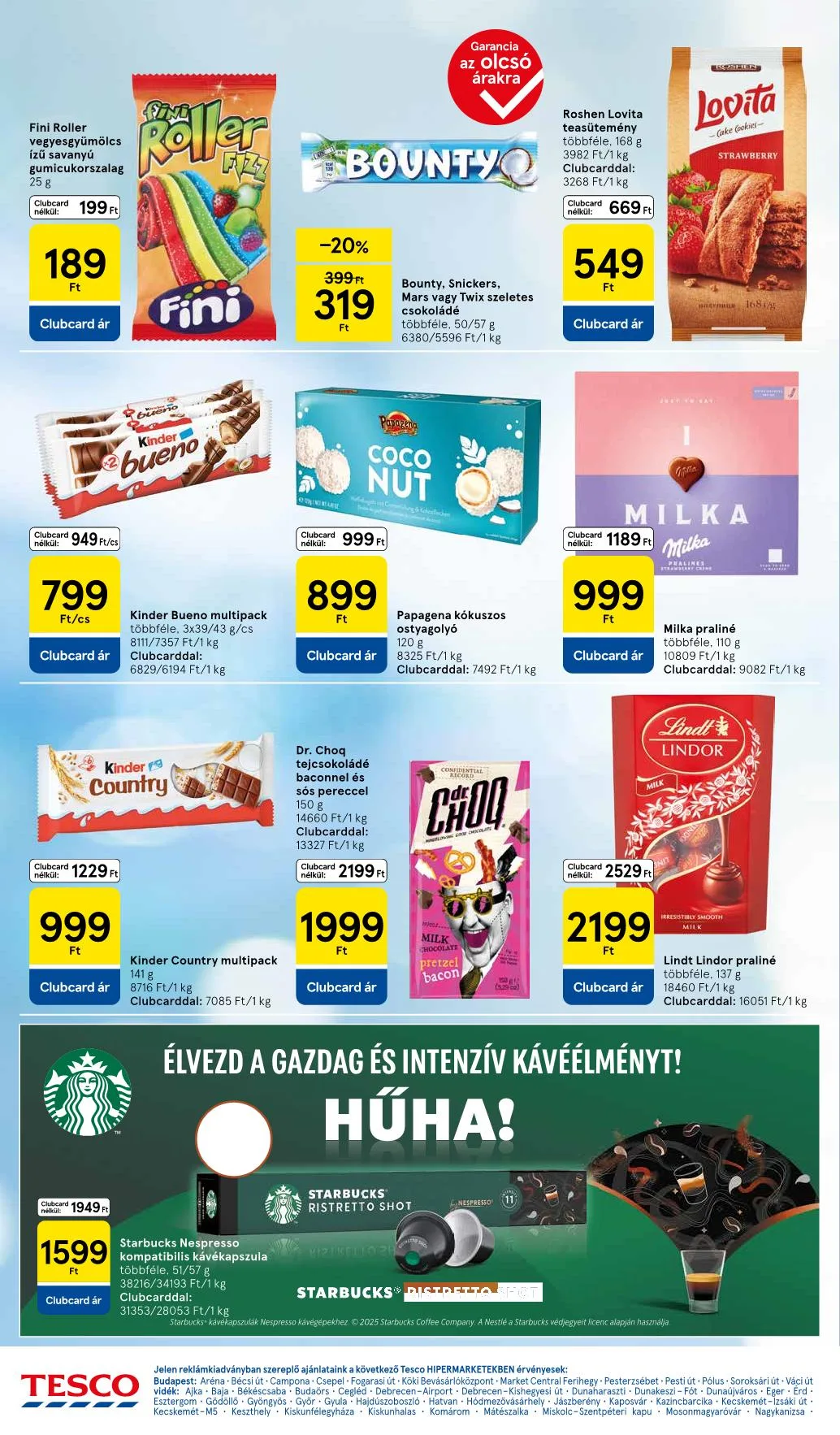 Tesco akciós újság Hipermarket 08.14–08.19 – 15. oldal