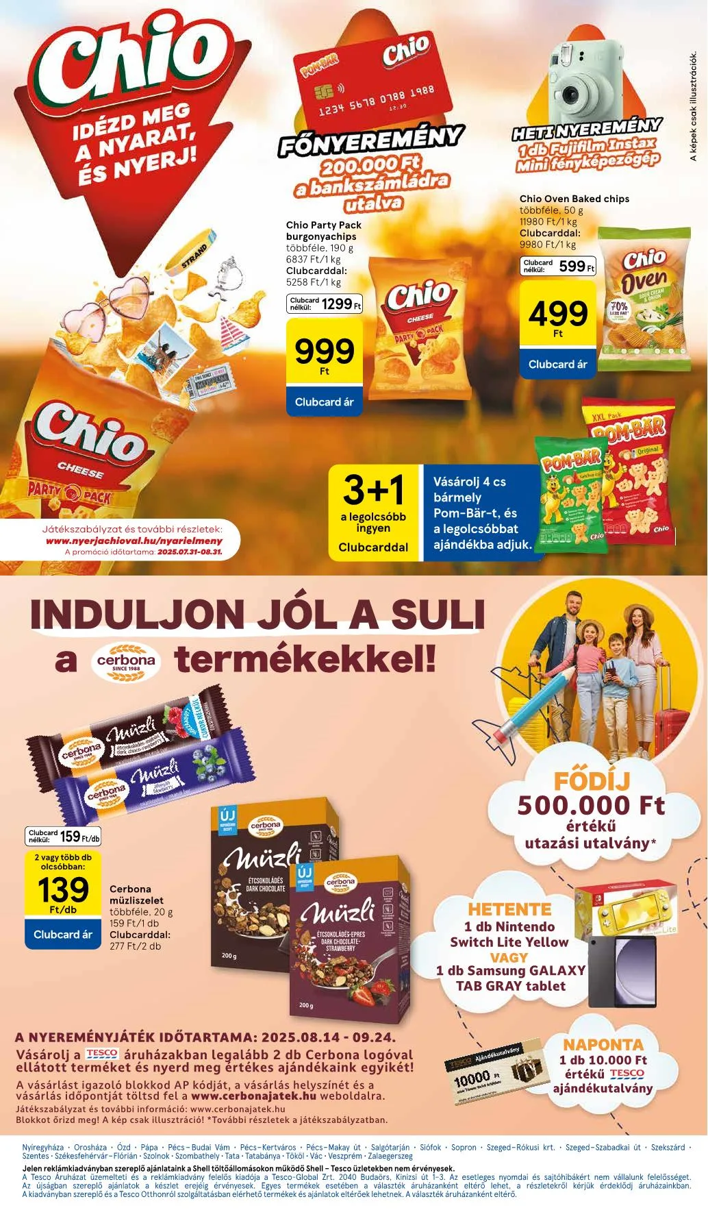 Tesco akciós újság Hipermarket 08.14–08.19 – 16. oldal