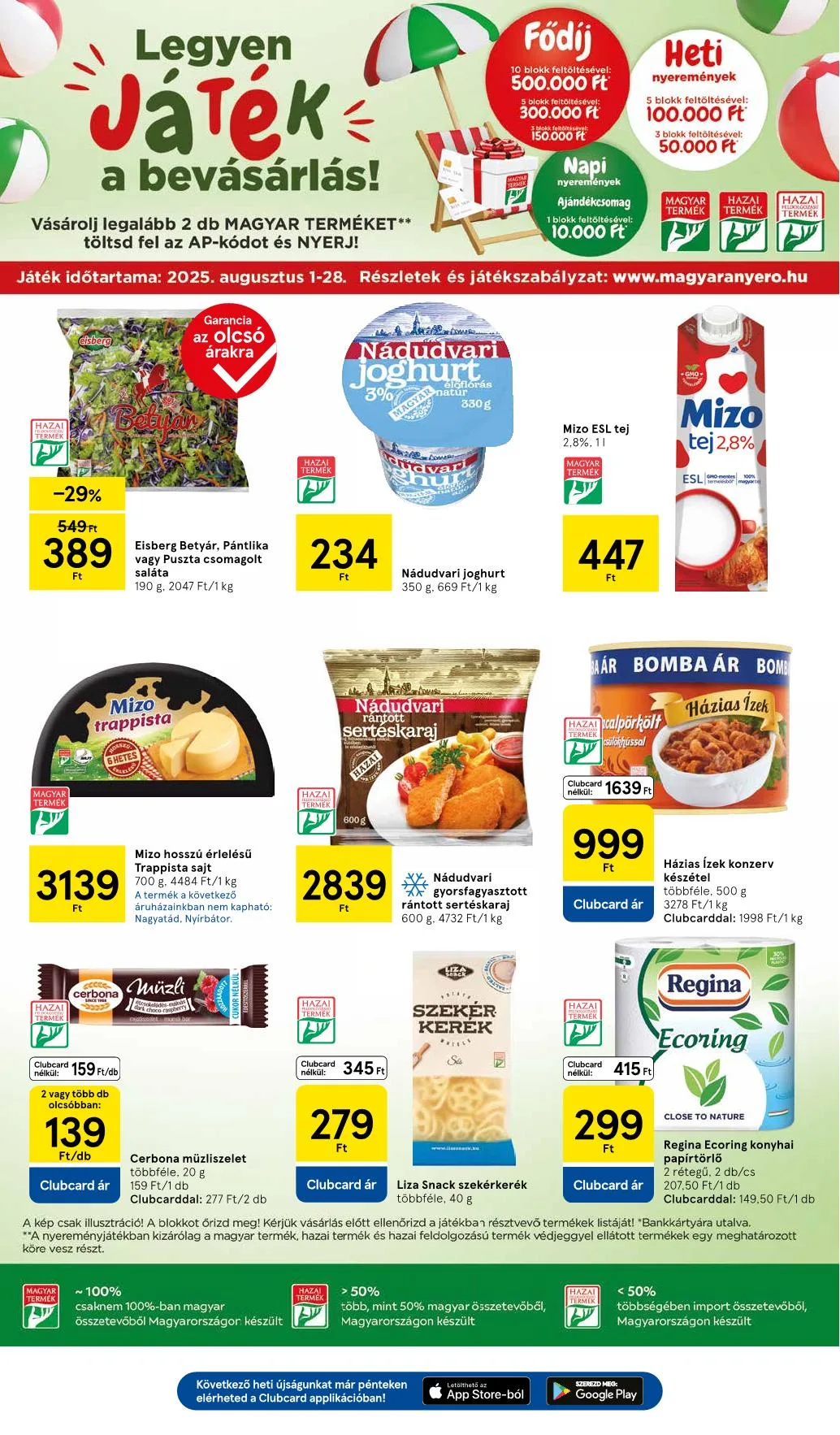 Tesco akciós újság Hipermarket 08.14–08.19 – 32. oldal