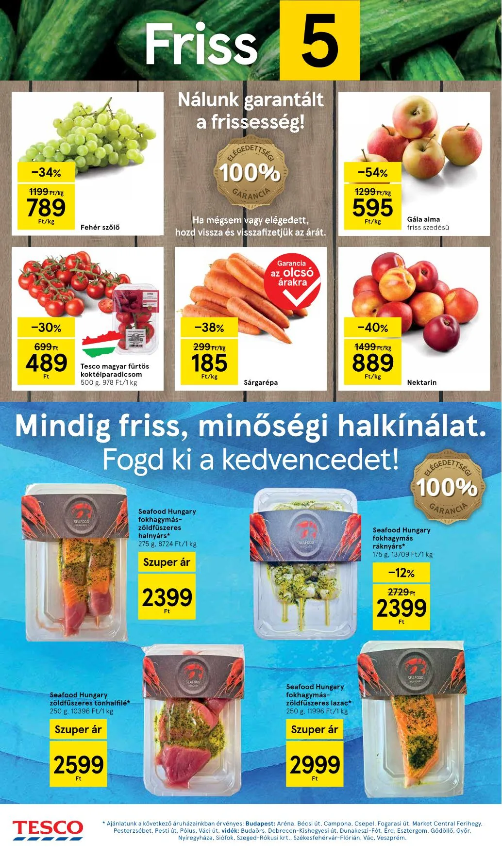 Tesco akciós újság Hipermarket 08.21–08.27 – 12. oldal