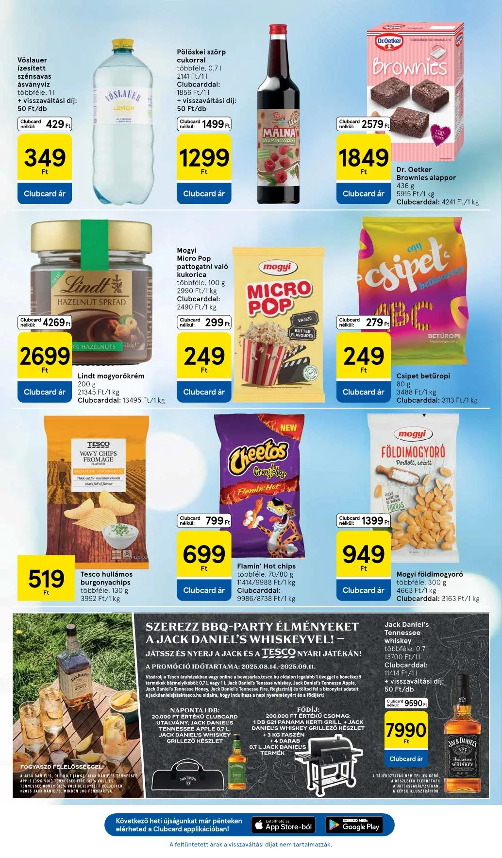 Tesco akciós újság Hipermarket 08.21–08.27 – 16. oldal