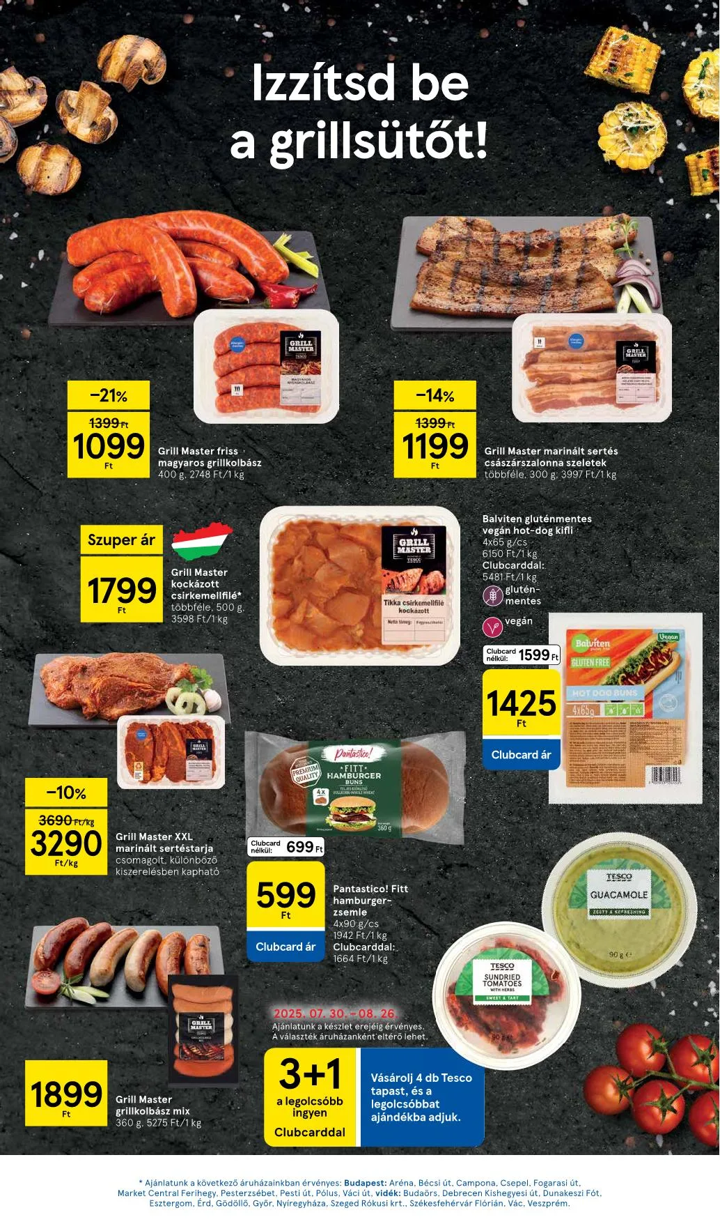Tesco akciós újság Hipermarket 08.21–08.27 – 30. oldal