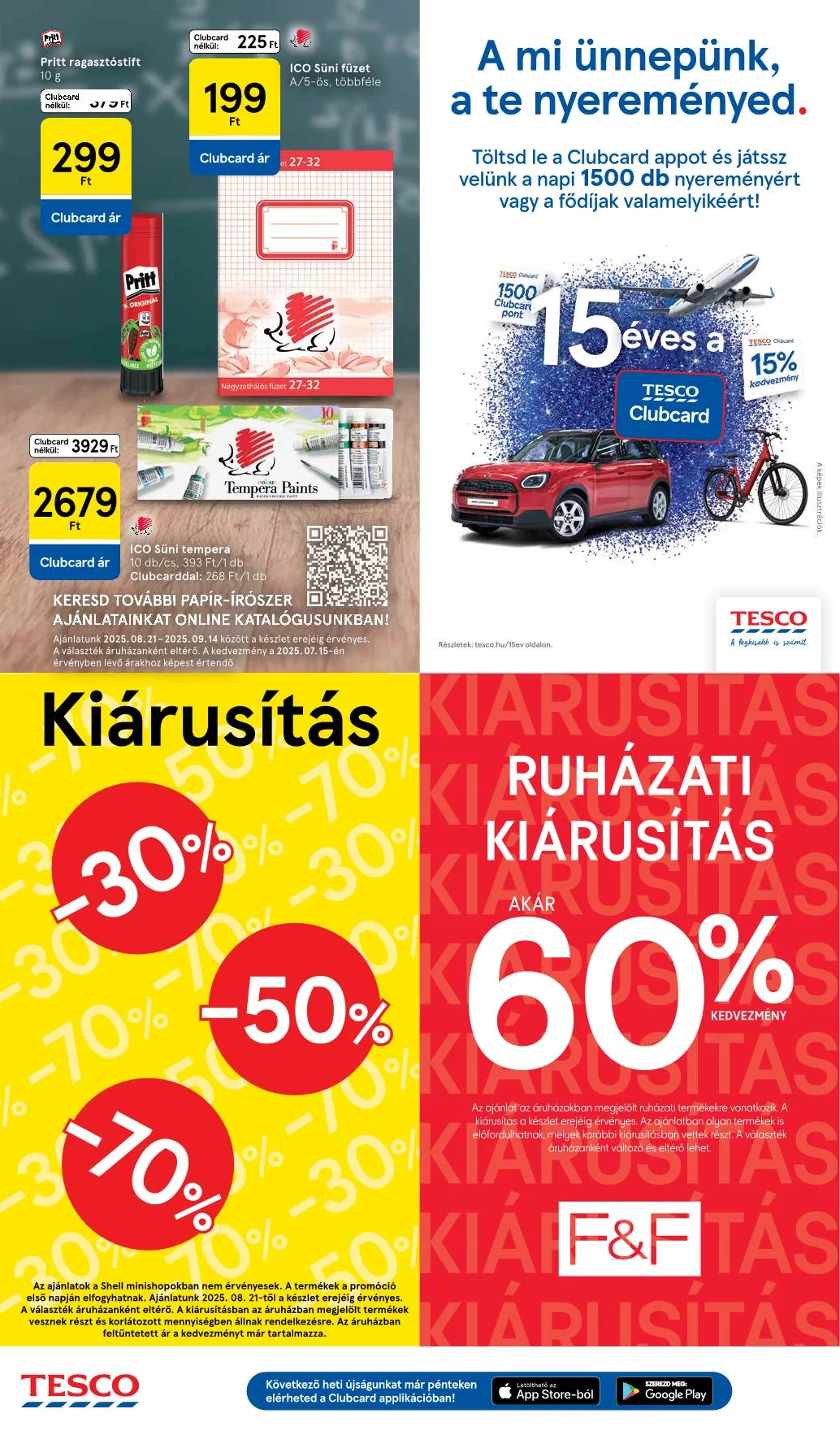 Tesco akciós újság Hipermarket 08.21–08.27 – 8. oldal