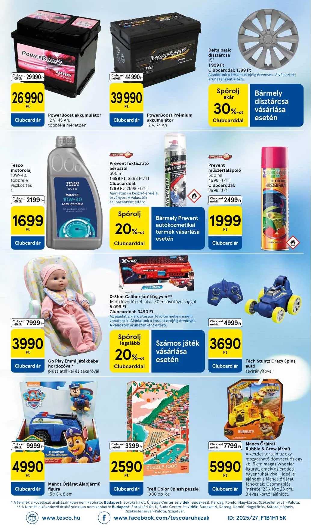 Tesco akciós újság Hipermarket 08.28–09.03 – 26. oldal