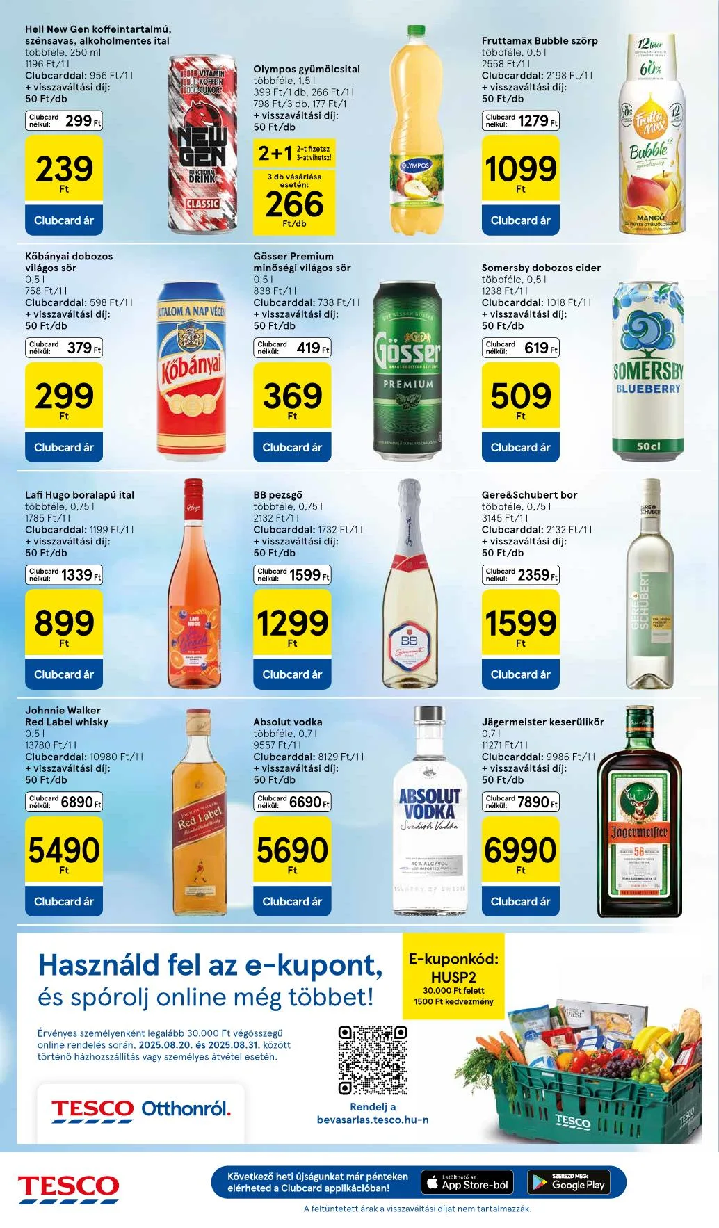 Tesco akciós újság Hipermarket 08.28–09.03 – 29. oldal