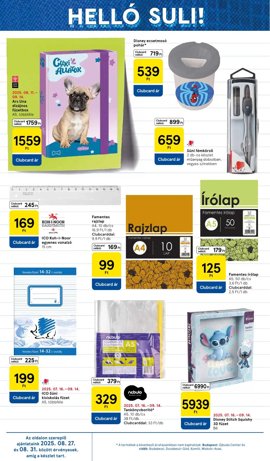 Tesco akciós újság Hipermarket 08.28–09.03 – 6. oldal