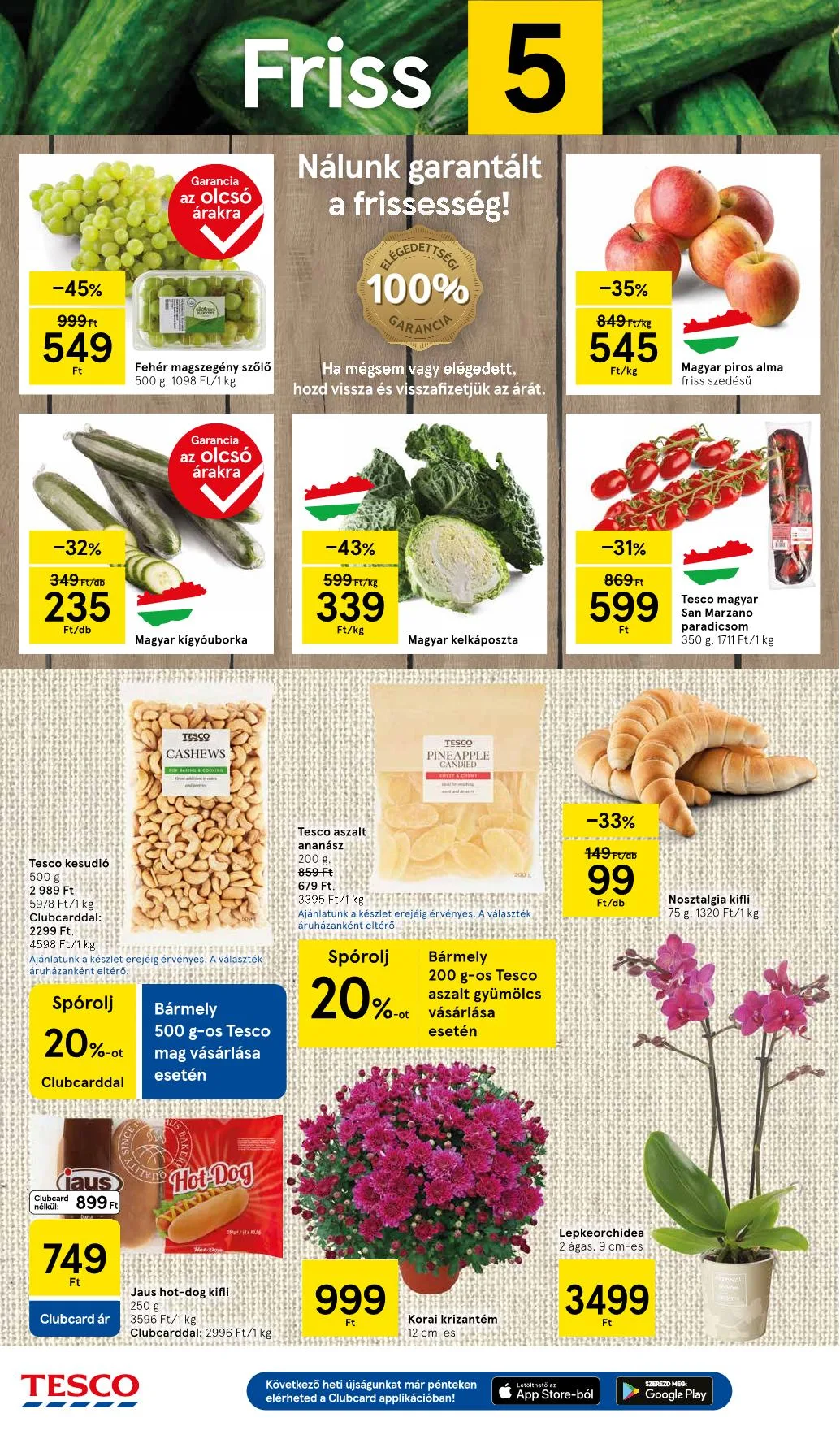 Tesco akciós újság Hipermarket 09.04–09.10 – 12. oldal