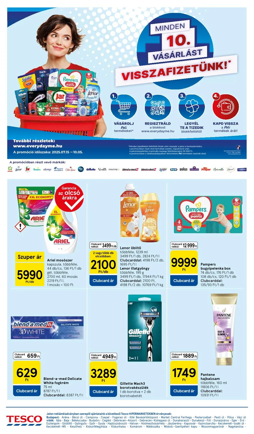 Tesco akciós újság Hipermarket 09.04–09.10 – 19. oldal