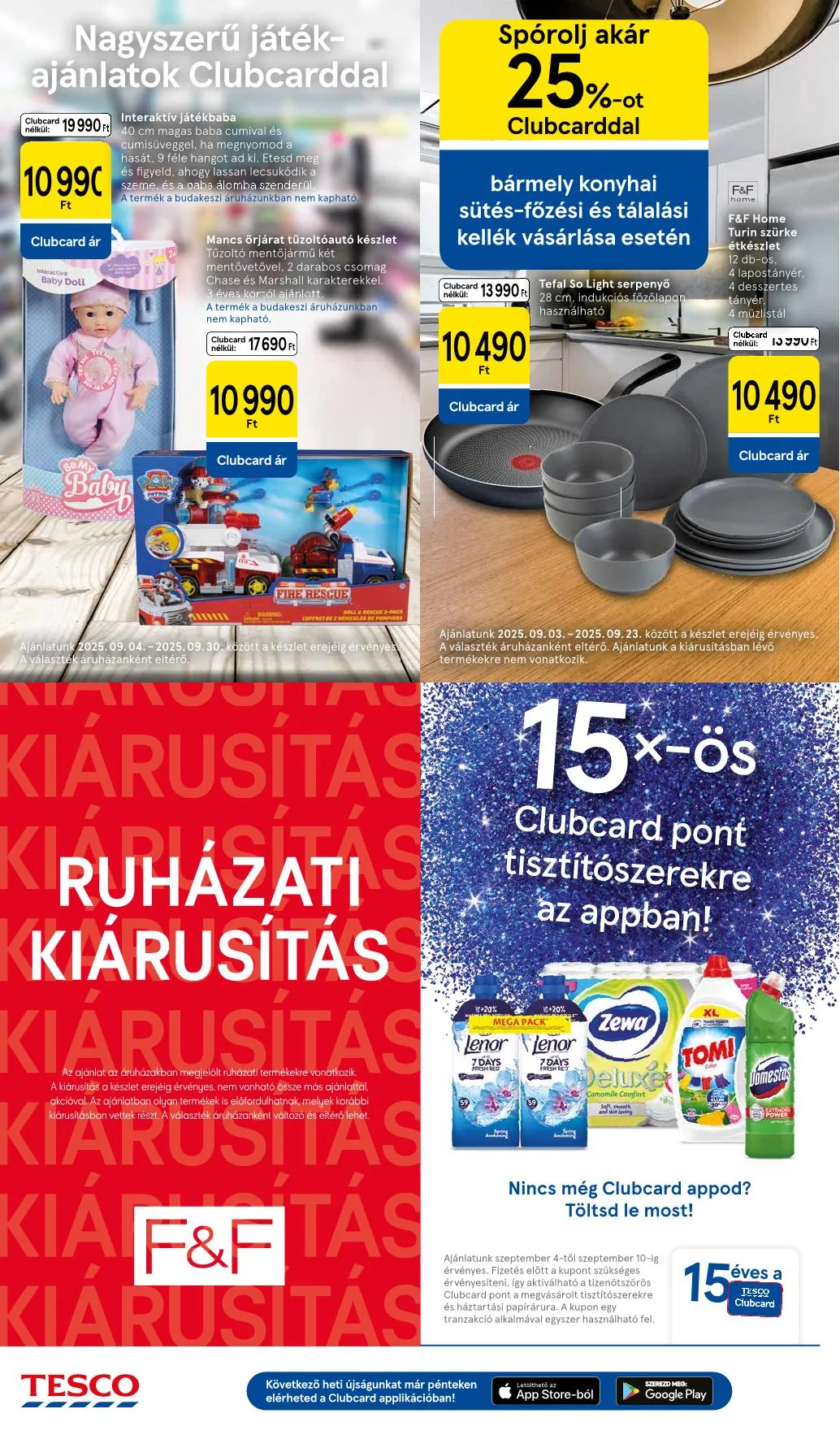 Tesco akciós újság Hipermarket 09.04–09.10 – 8. oldal