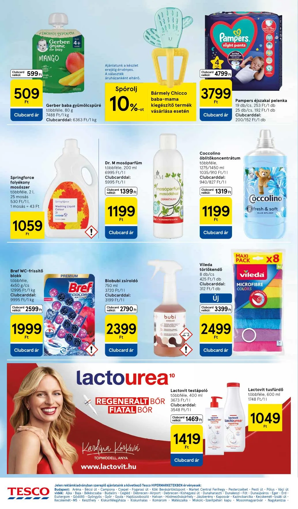 Tesco akciós újság Hipermarket 09.11–09.17 – 19. oldal
